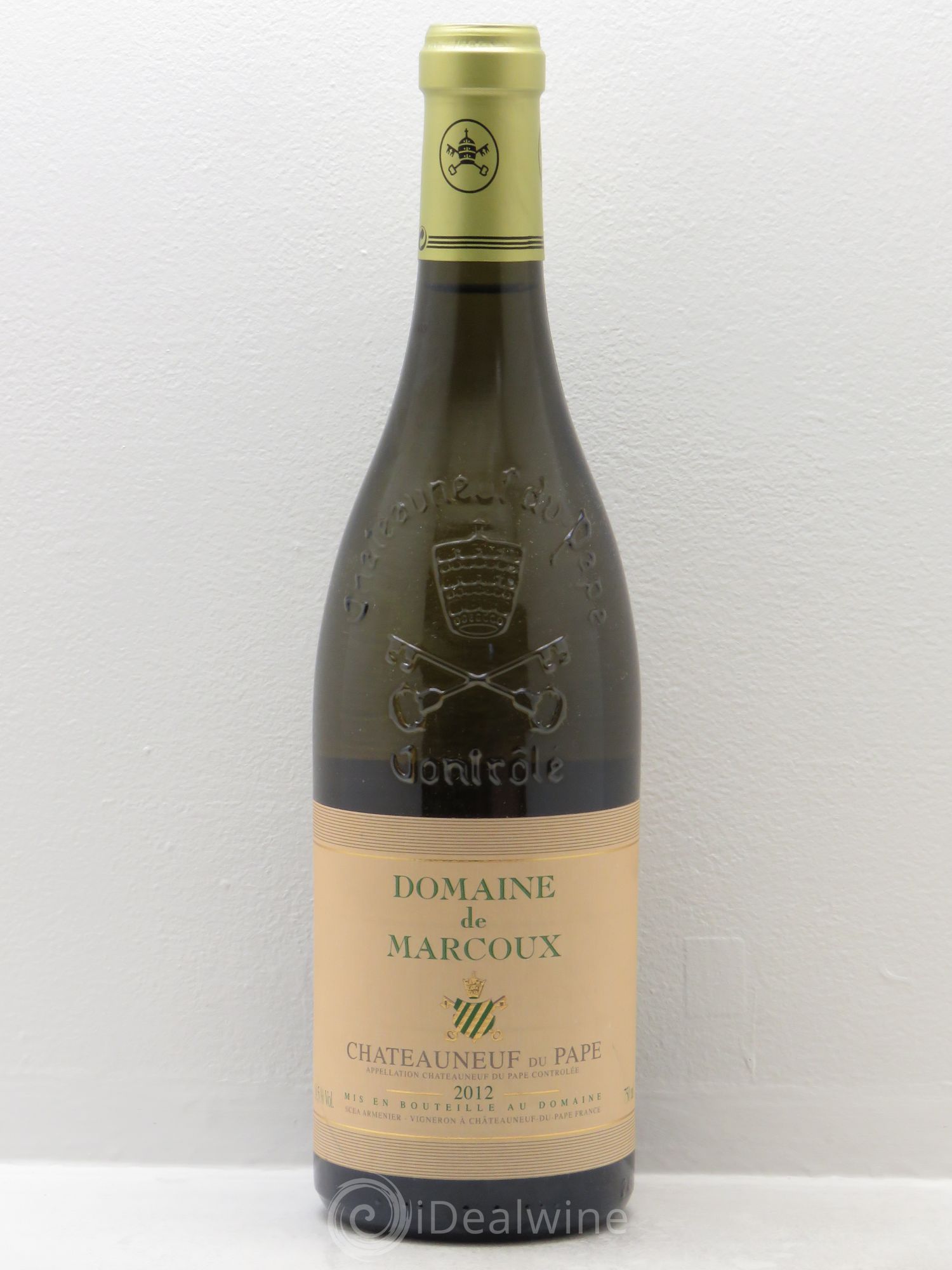 Châteauneuf-du-Pape Marcoux (Domaine de) 2012 - Lot de 1 bouteille - 0