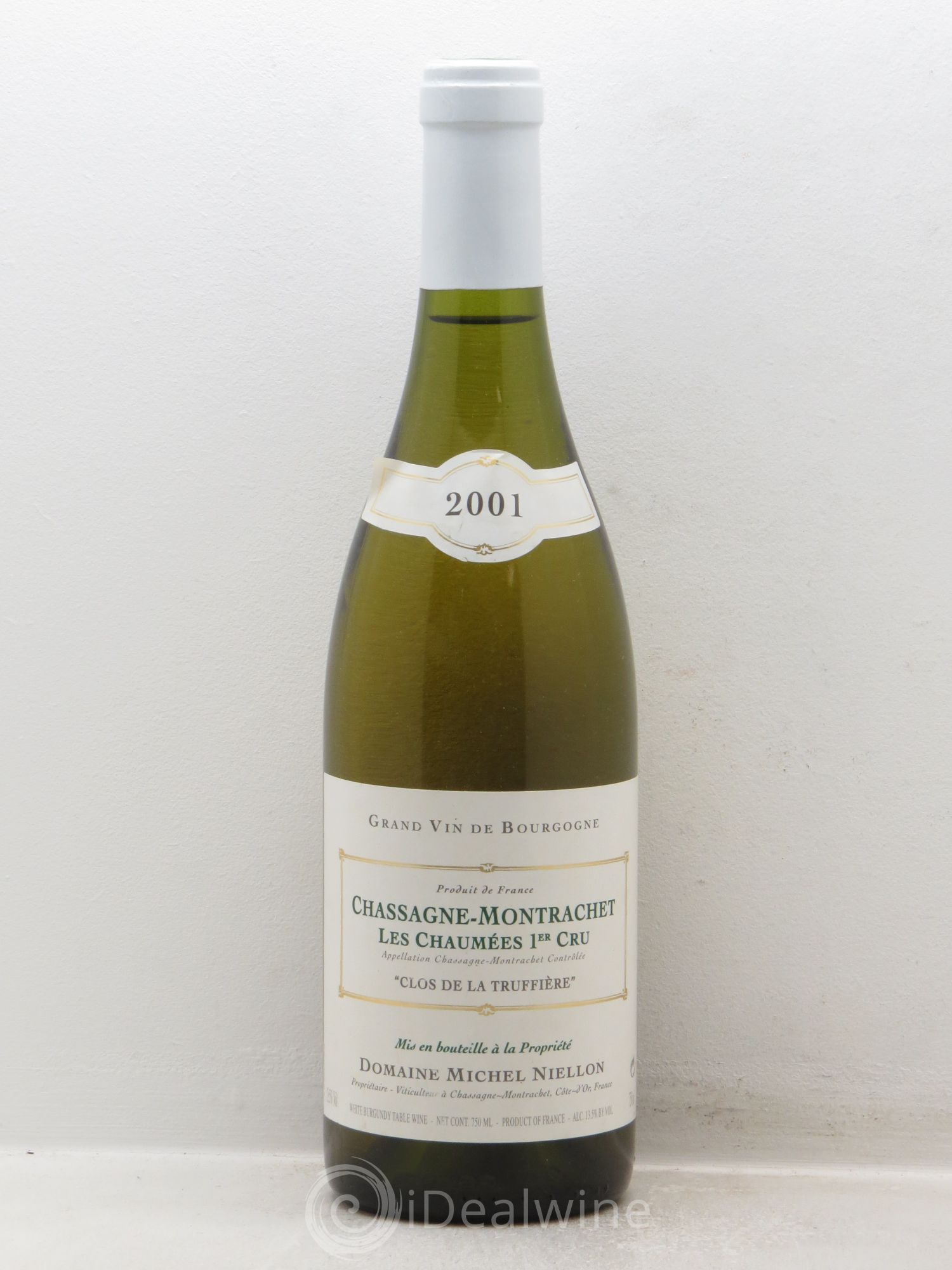 Chassagne-Montrachet 1er Cru 2001 - Lot de 1 bouteille - 0