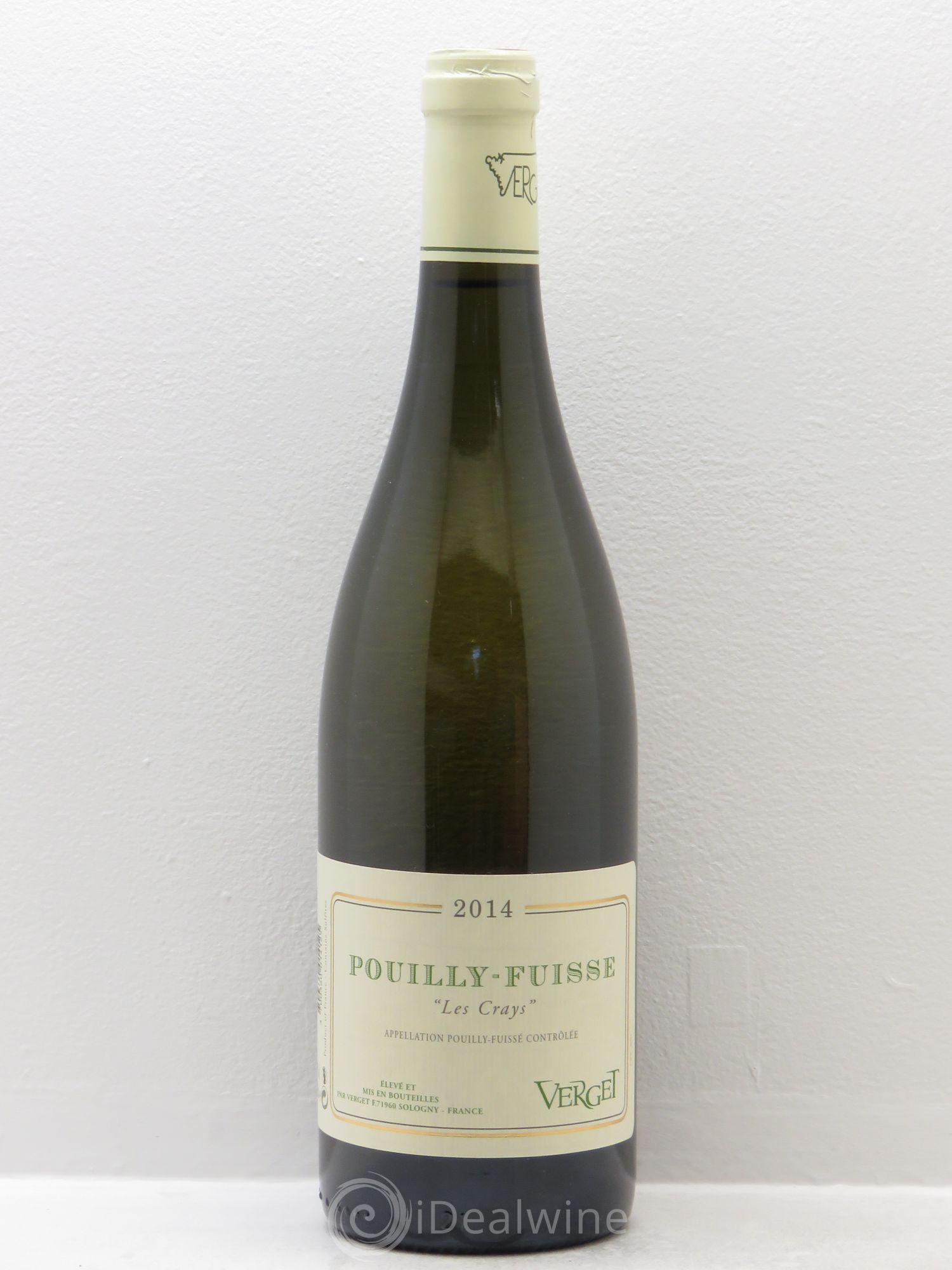 Pouilly-Fuissé Les Crays Verget 2014 - Lot de 1 bouteille - 0