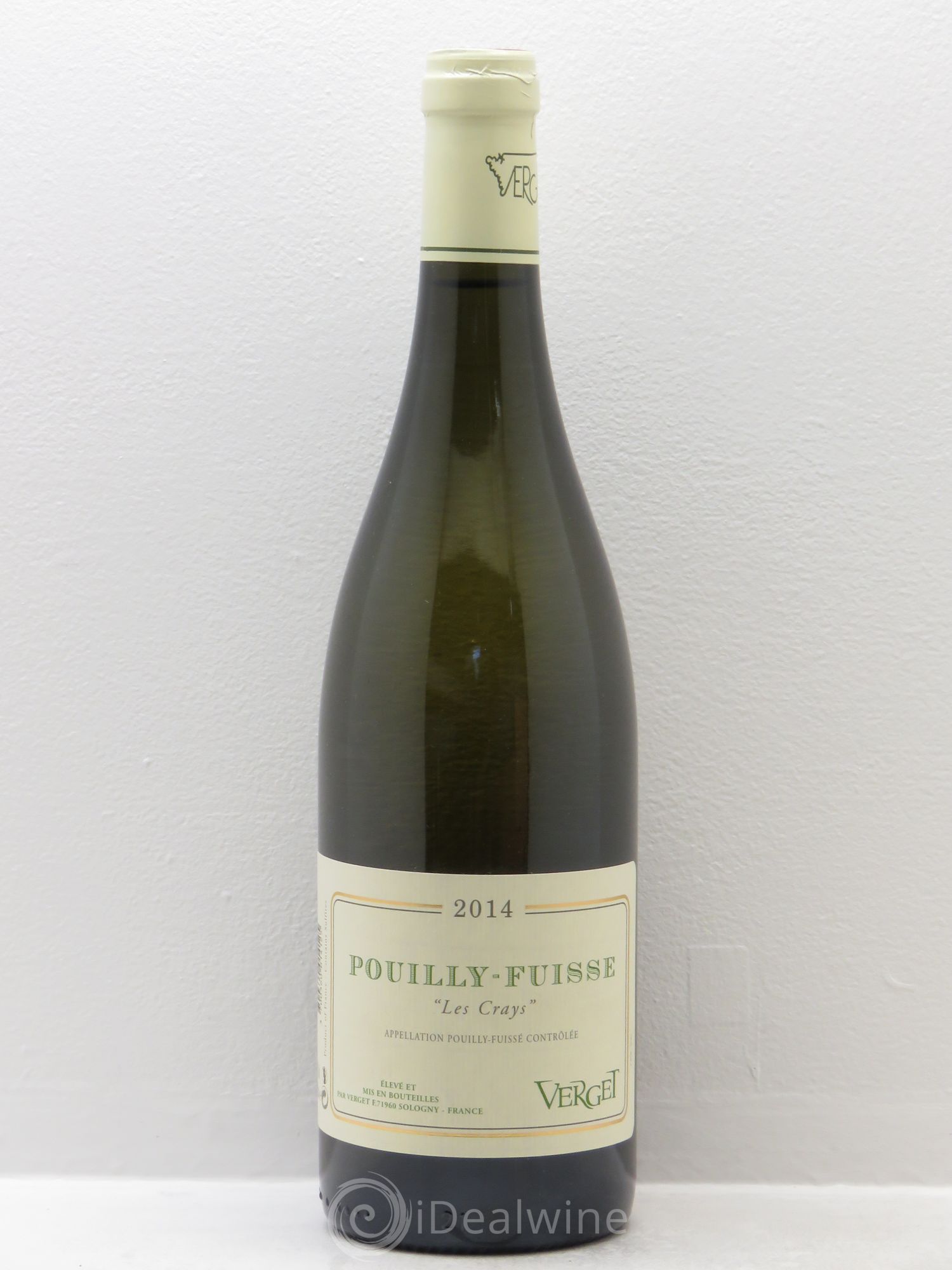 Pouilly-Fuissé Les Crays Verget 2014 - Lot de 1 bouteille - 0