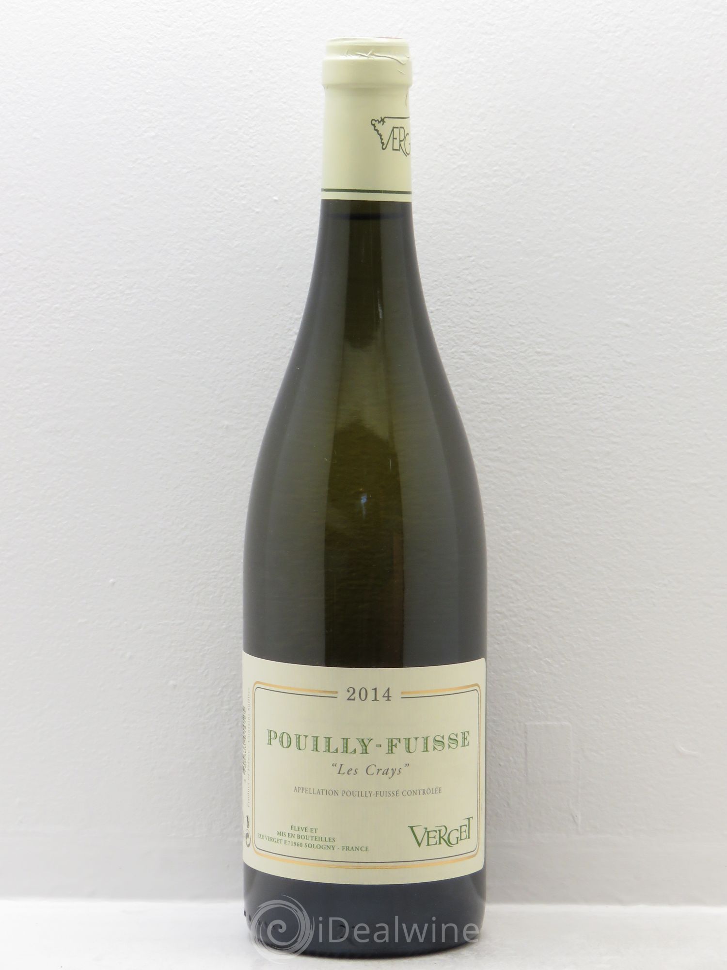 Pouilly-Fuissé Les Crays Verget 2014 - Lot de 1 bouteille - 0