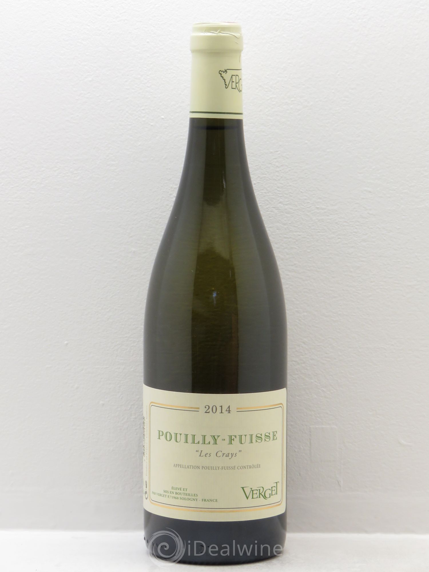 Pouilly-Fuissé Les Crays Verget 2014 - Lot de 1 bouteille - 0
