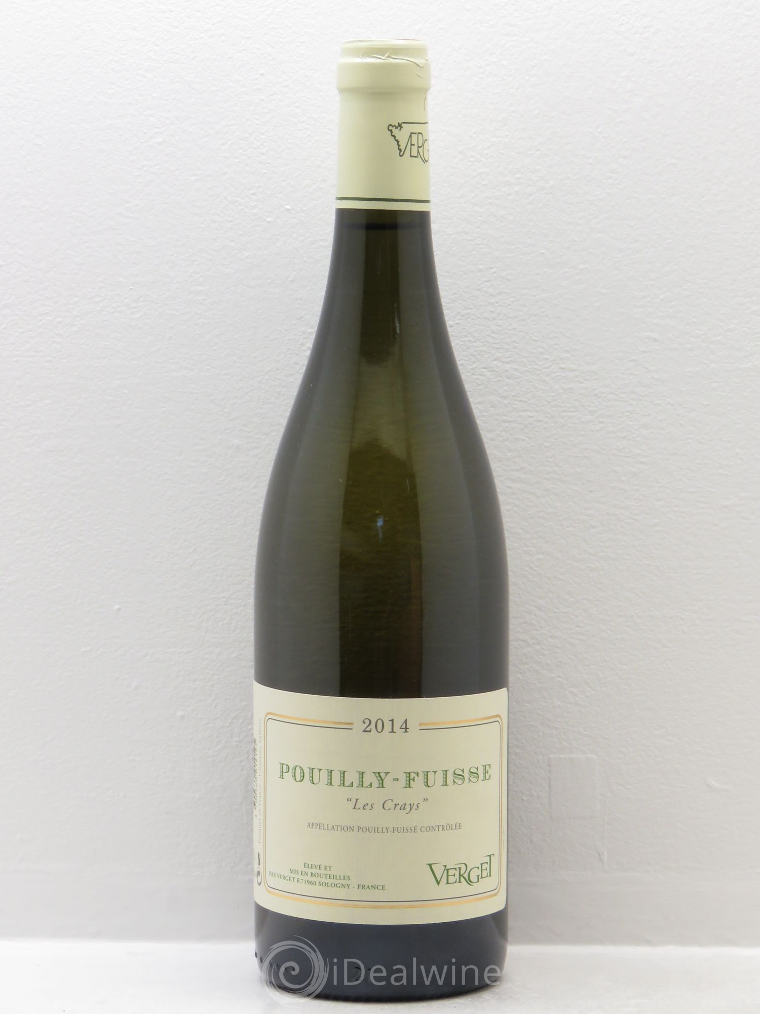 Pouilly-Fuissé Les Crays Verget 2014 - Lot de 1 bouteille - 0