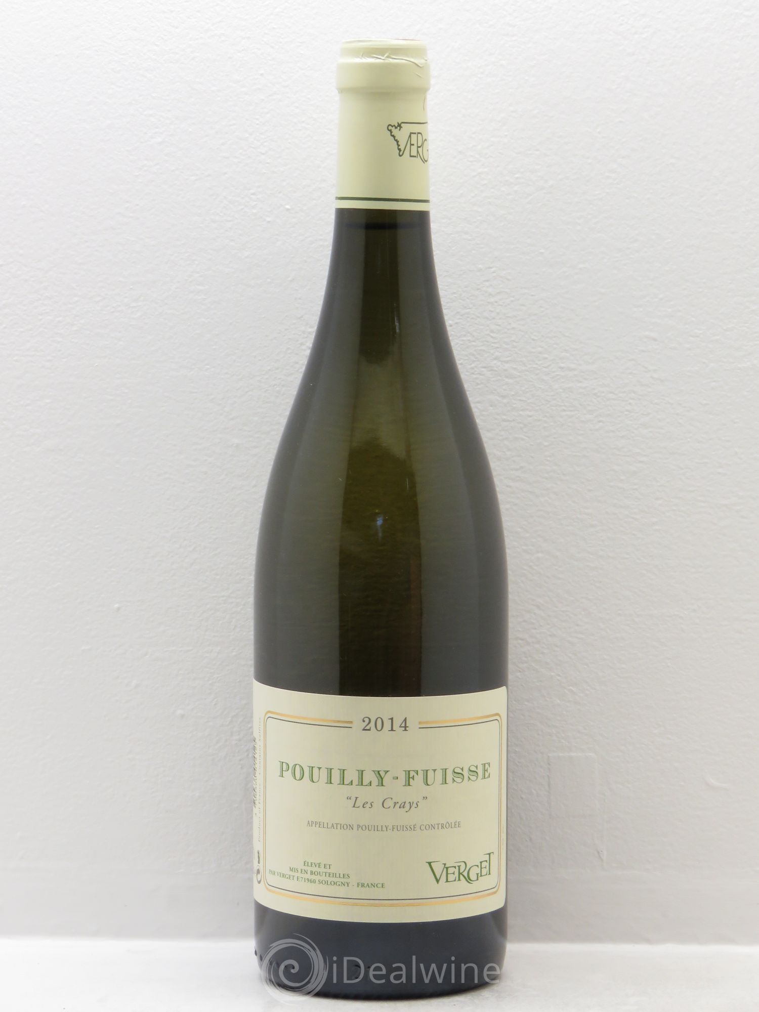 Pouilly-Fuissé Les Crays Verget 2014 - Lot de 1 bouteille - 0