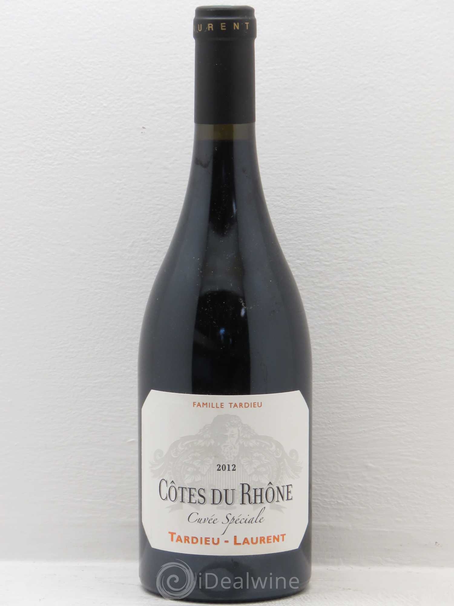 Côtes-du-Rhône Cuvée spéciale Maison Tardieu-Laurent 2012 - Lot de 1 bouteille - 0