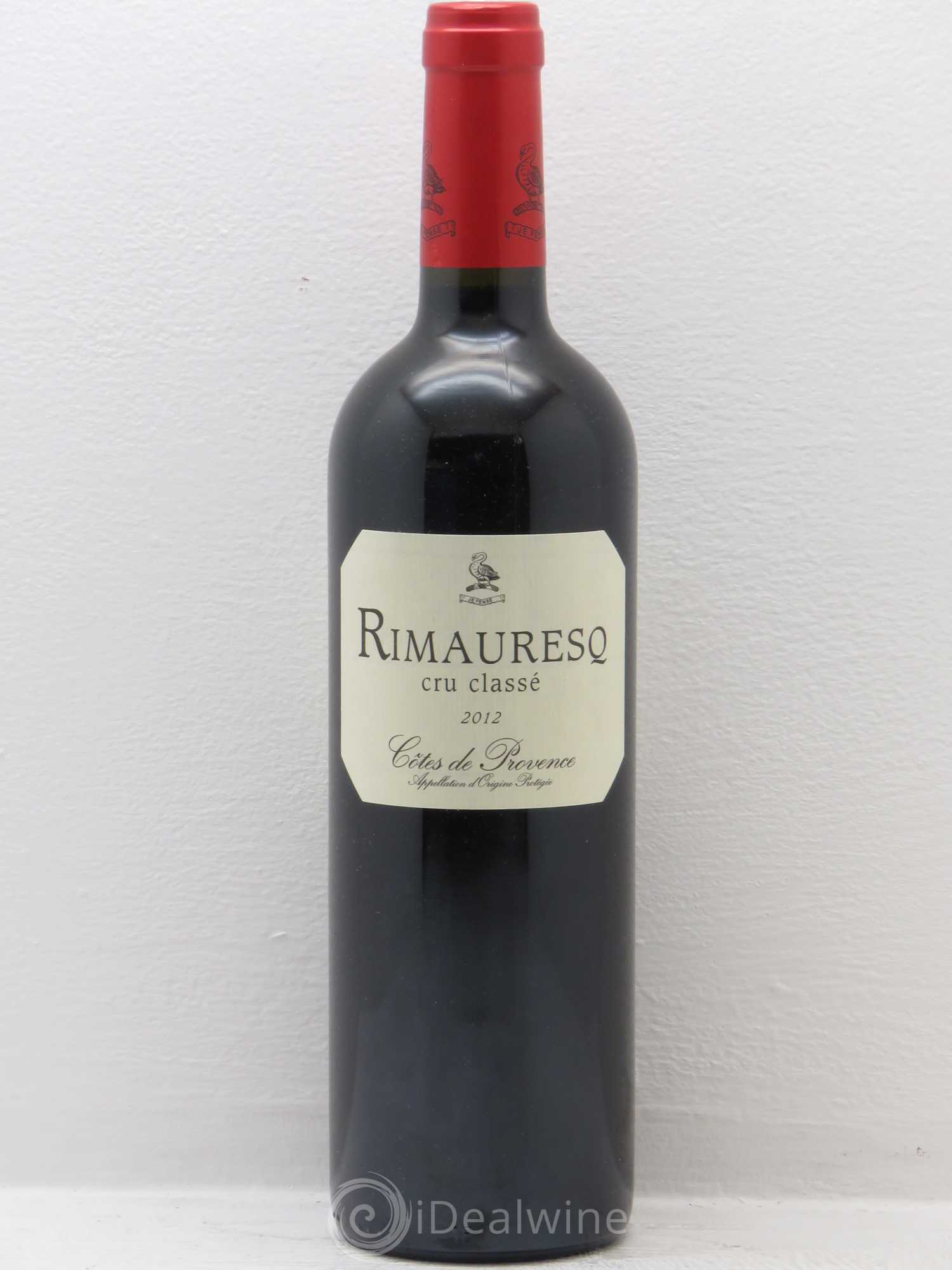 Côtes de Provence Rimauresq Cru Classé Classique de Rimauresq 2012 - Lot of 1 bottle - 0