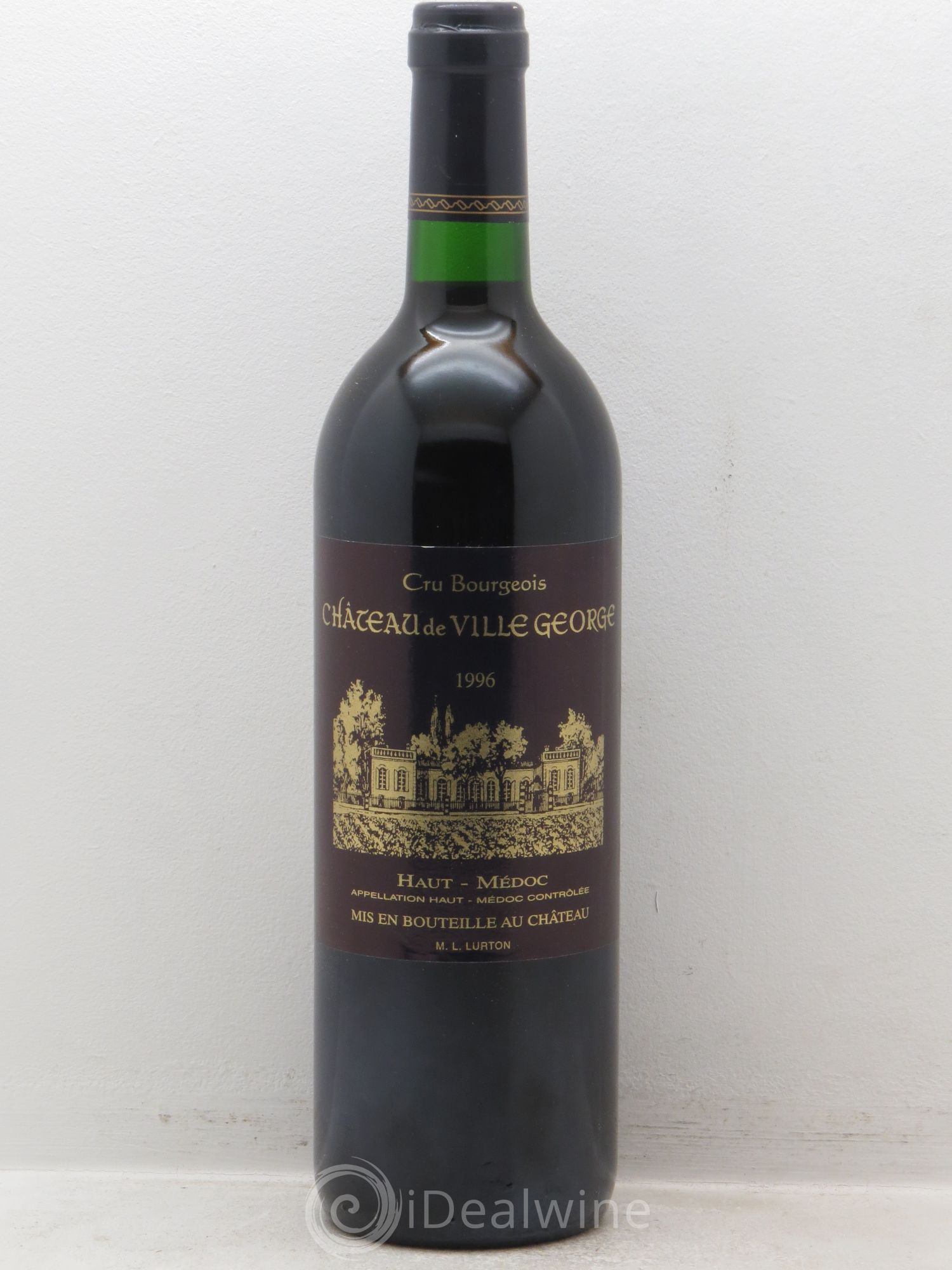 Château Villegeorge Cru Bourgeois 1996 - Lot de 1 bouteille - 0