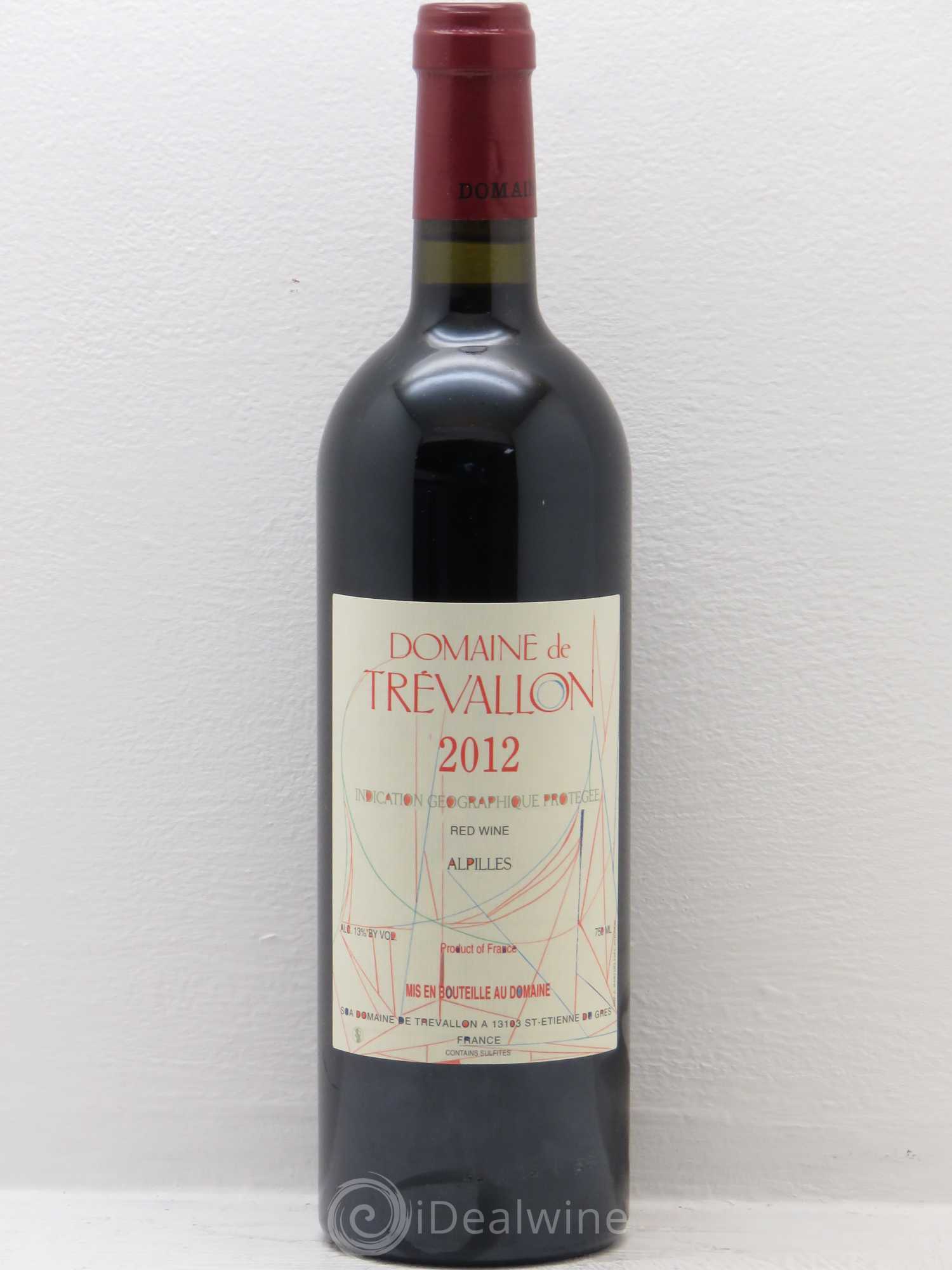 VDP Bouches du Rhône Trévallon (Domaine de) Eloi Dürrbach 2012 - Lot de 1 bouteille - 0