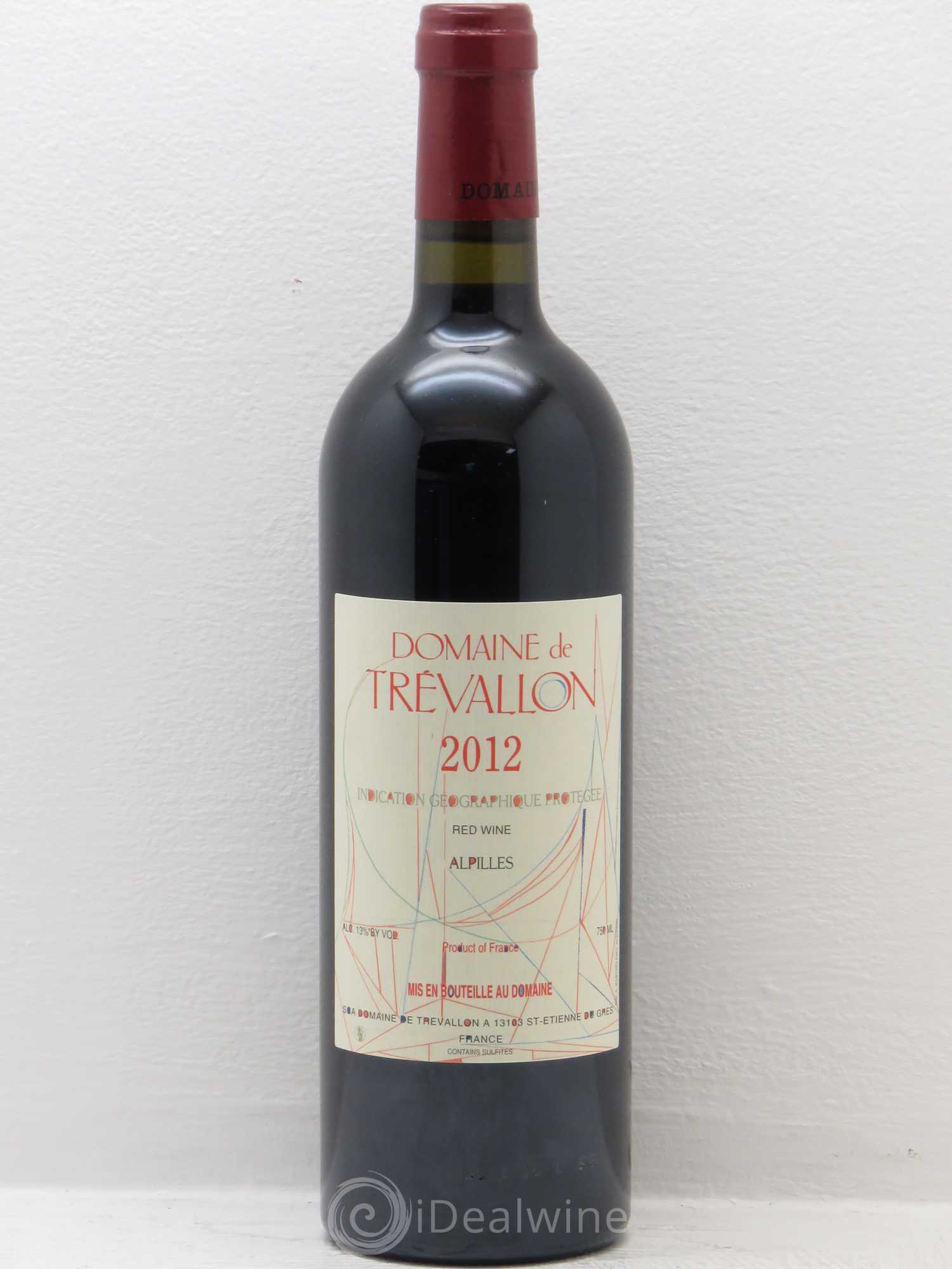 VDP Bouches du Rhône Trévallon (Domaine de) Eloi Dürrbach 2012 - Lot de 1 bouteille - 0