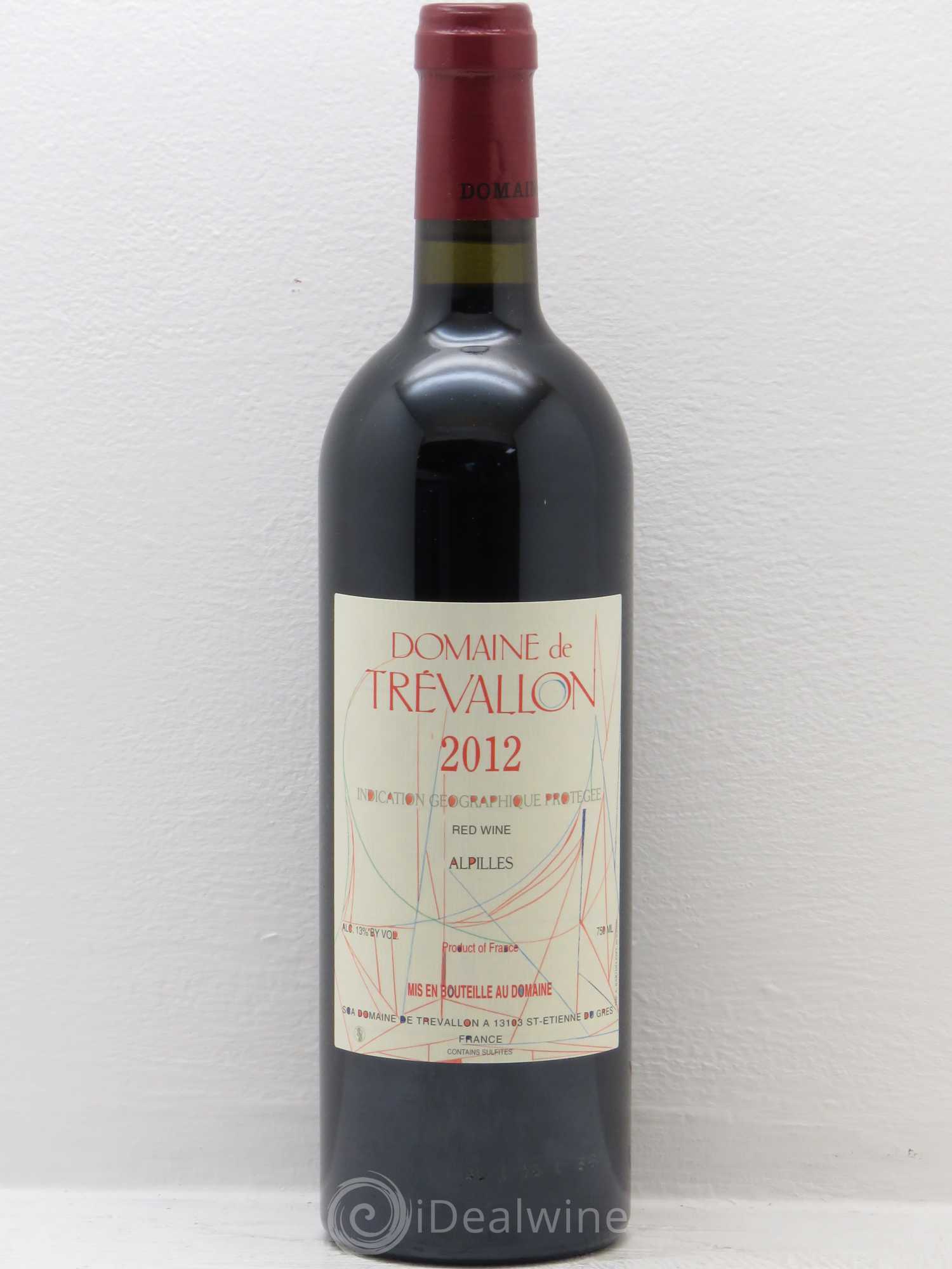 VDP Bouches du Rhône Trévallon (Domaine de) Eloi Dürrbach 2012 - Lot de 1 bouteille - 0