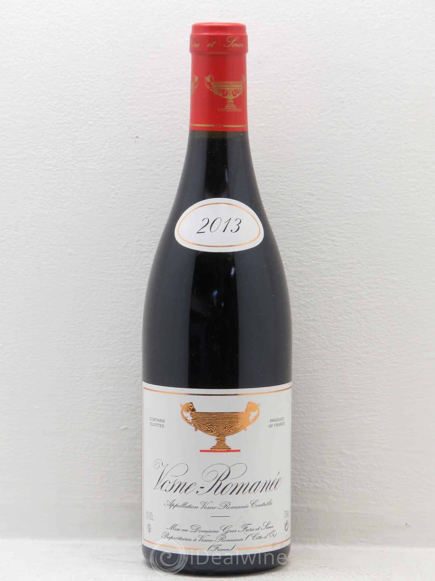 Vosne-Romanée Gros Frère & Soeur 2013 - Lot de 1 bouteille - 0