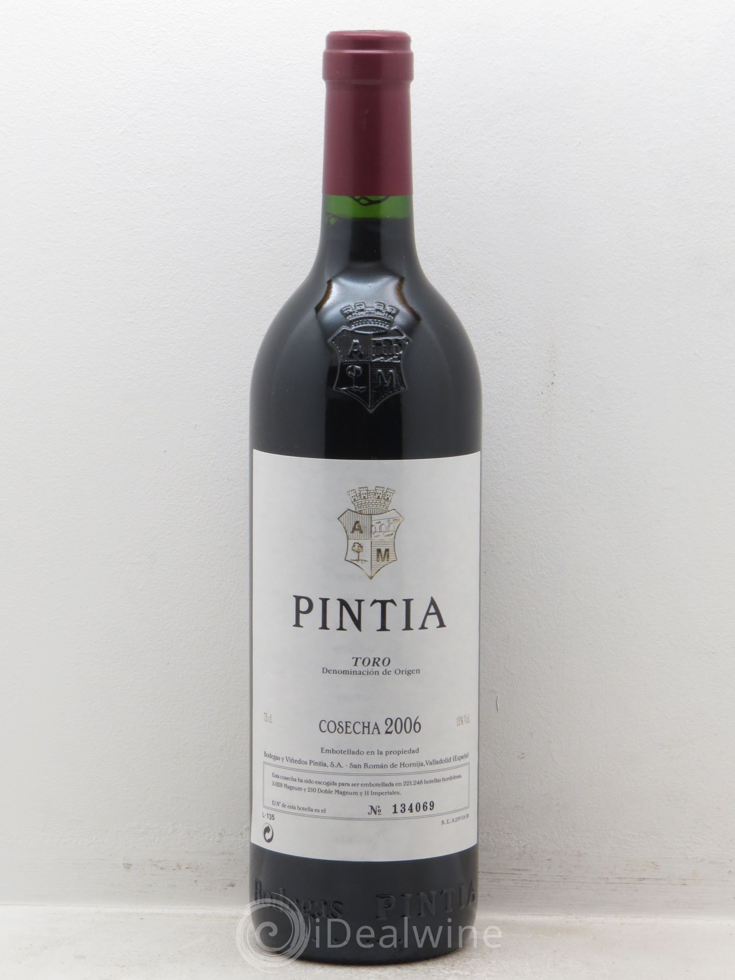 Toro DO Vega Sicilia Pintia Famille Alvarez 2006 - Lot de 1 bouteille - 0
