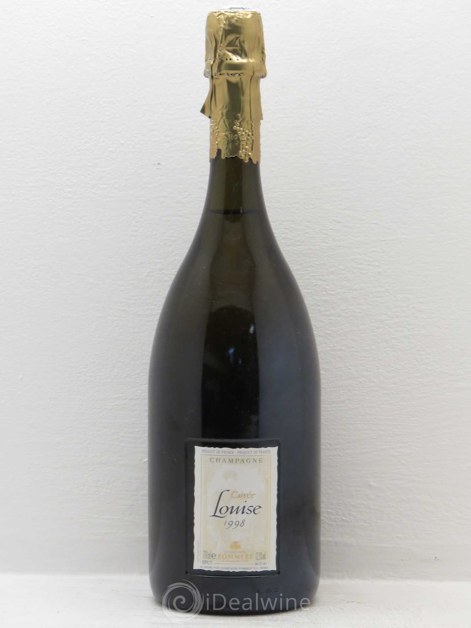 Cuvée Louise Pommery 1998 - Lot de 1 bouteille - 0