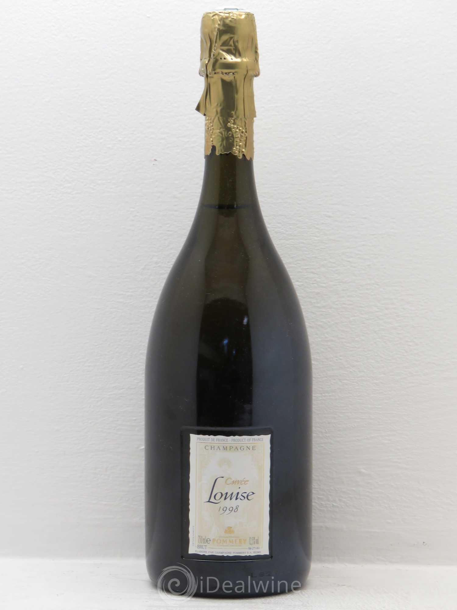 Cuvée Louise Pommery 1998 - Lot de 1 bouteille - 0