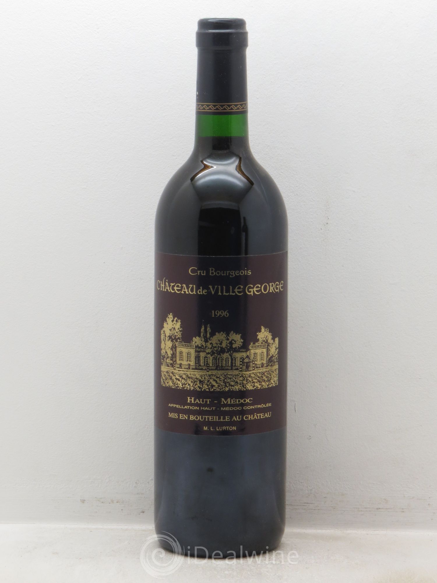 Château Villegeorge Cru Bourgeois 1996 - Lot de 1 bouteille - 0