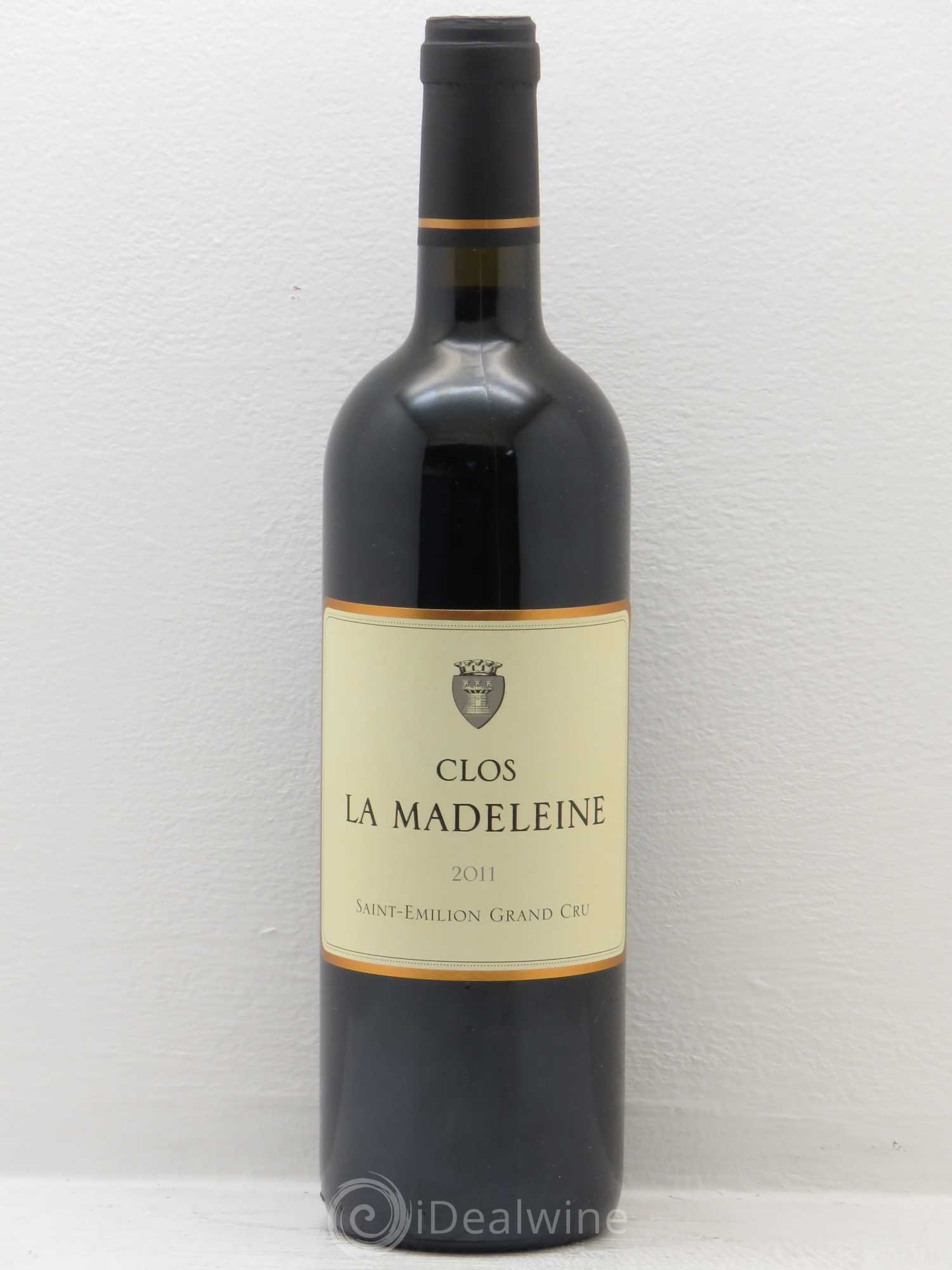 Clos la Madeleine Grand Cru Classé 2011 - Lot de 1 bouteille - 0