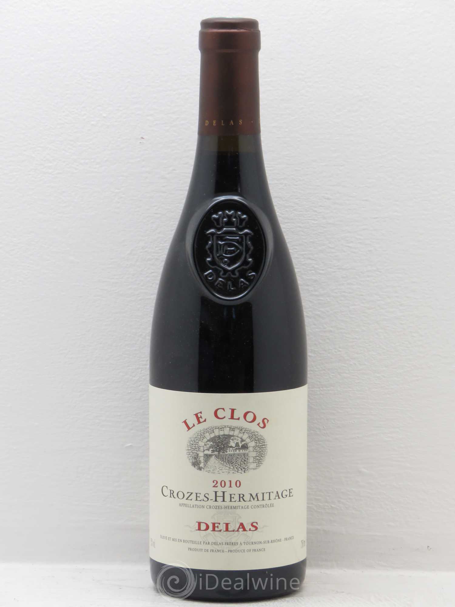 Crozes-Hermitage Le Clos Delas Frères 2010 - Lot de 1 bouteille - 0