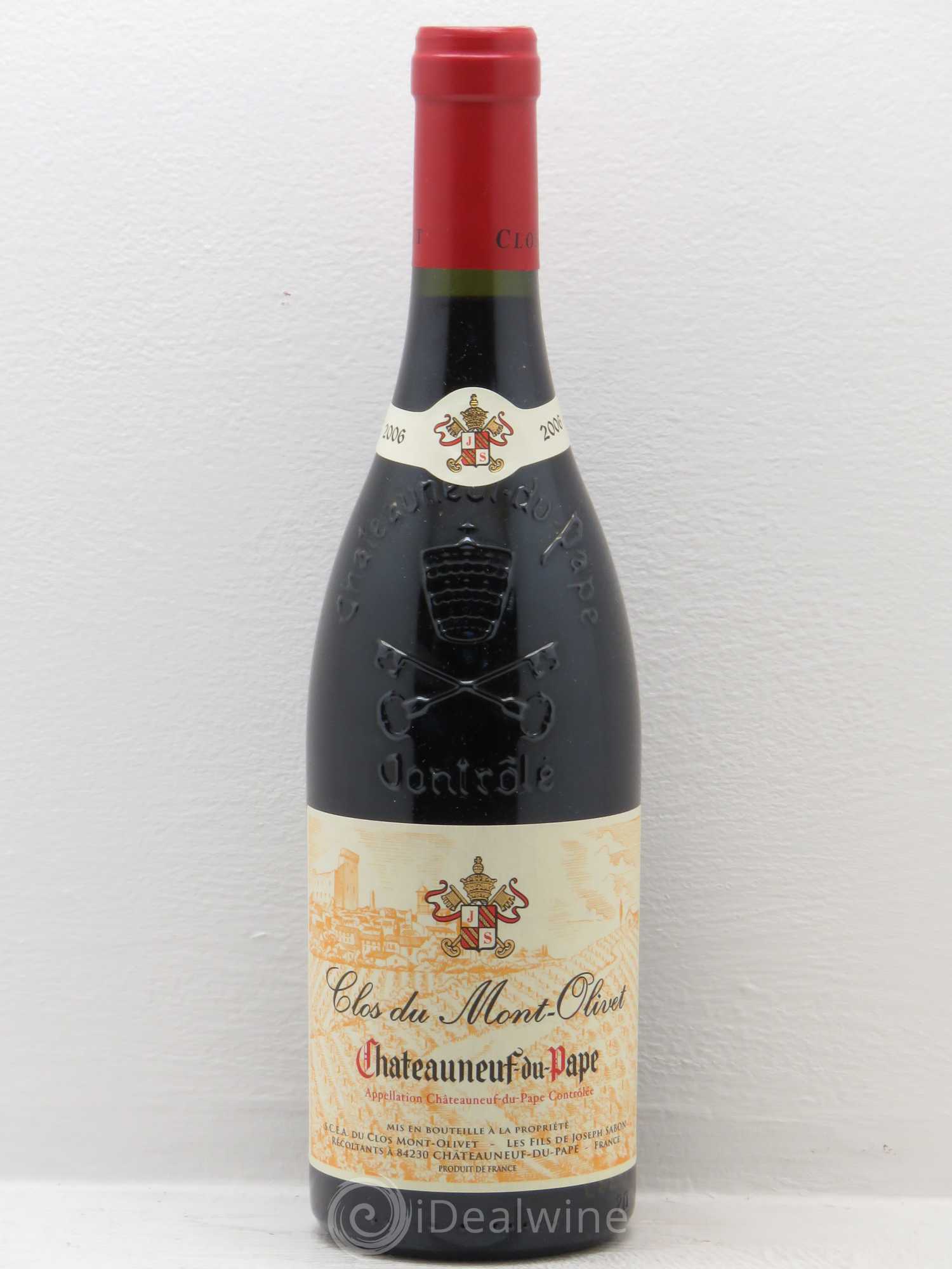 Châteauneuf-du-Pape Clos du Mont-Olivet 2006 - Lot de 1 bouteille - 0