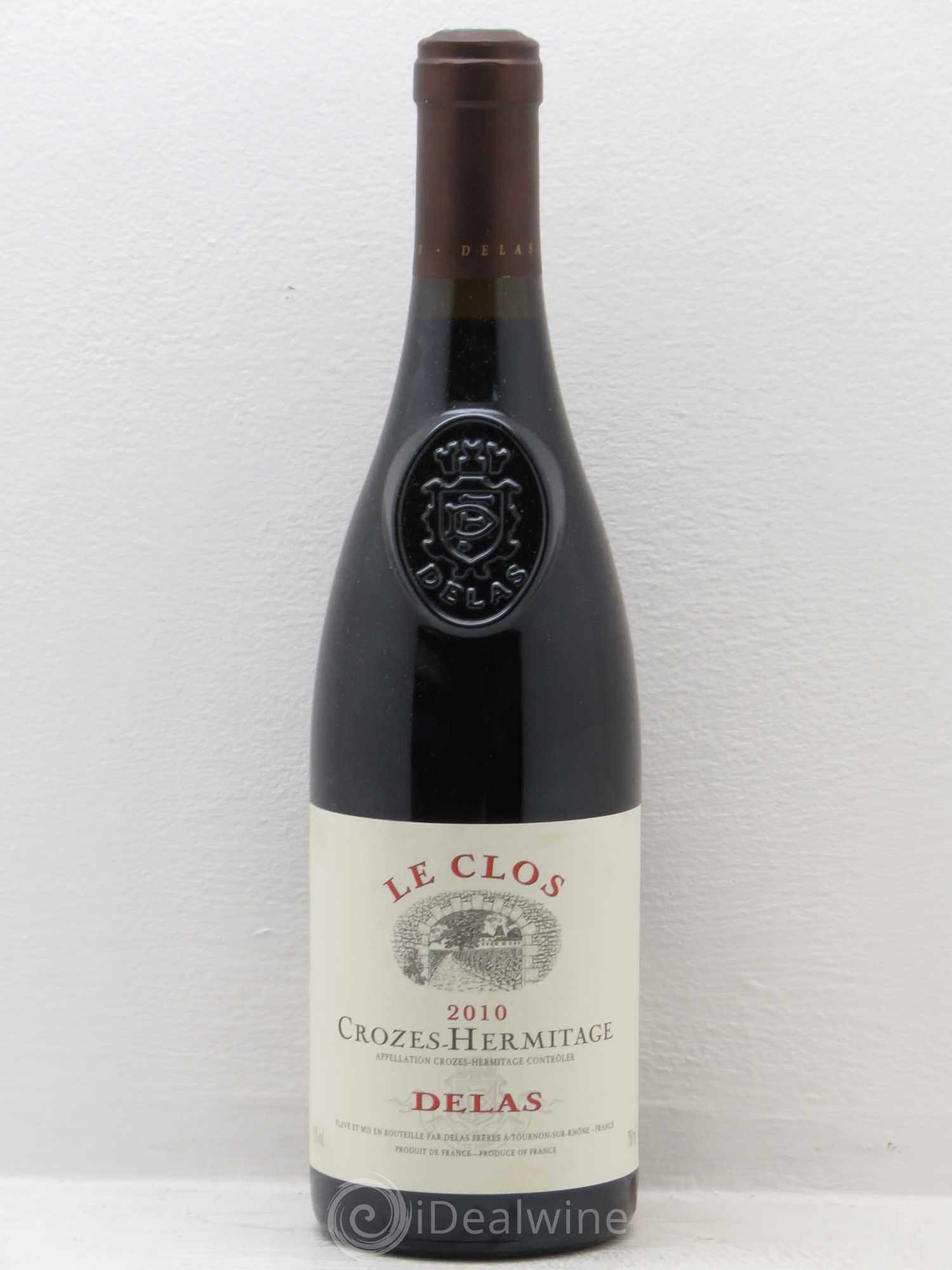 Crozes-Hermitage Le Clos Delas Frères 2010 - Lot de 1 bouteille - 0
