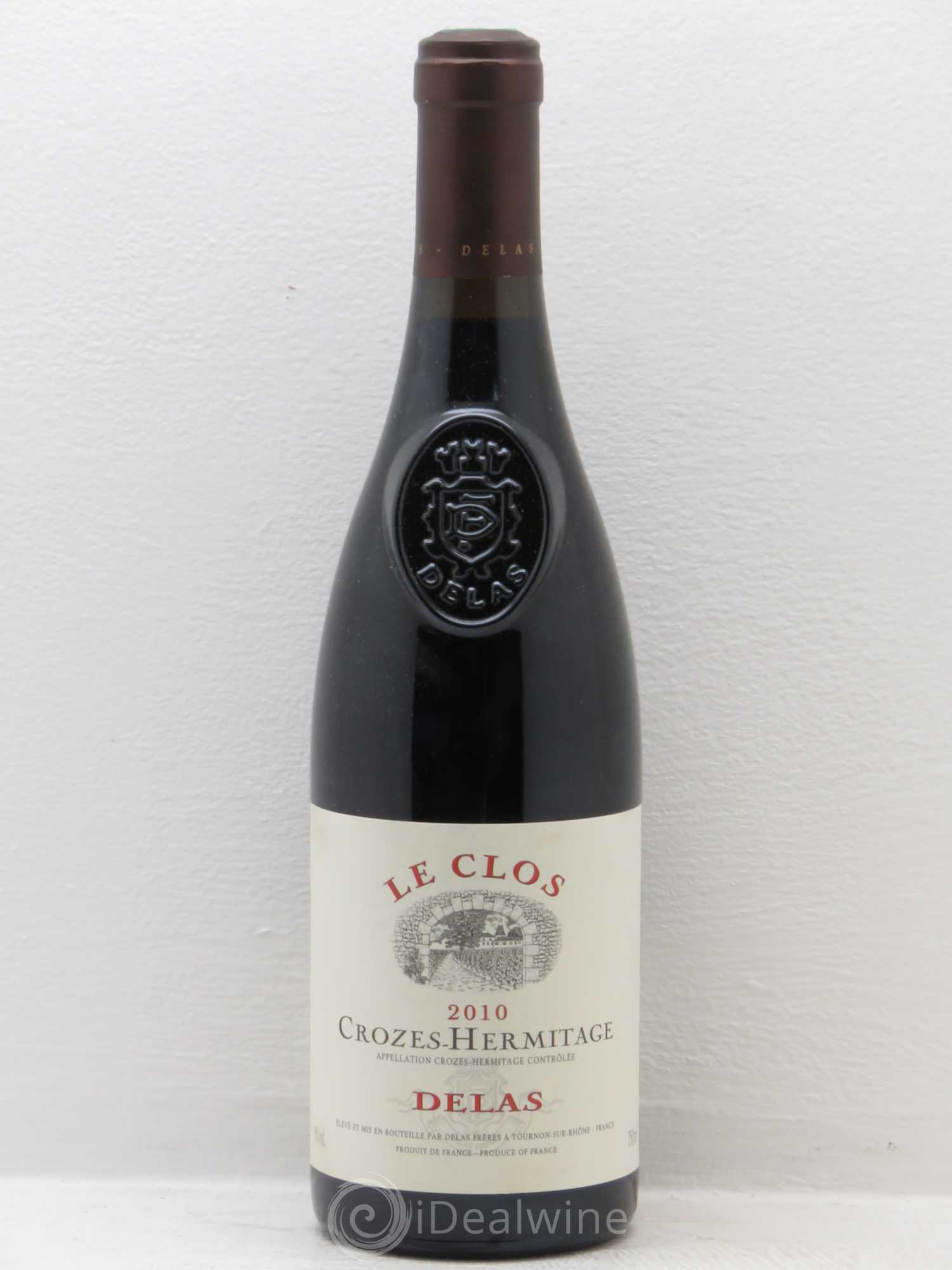 Crozes-Hermitage Le Clos Delas Frères 2010 - Lot de 1 bouteille - 0