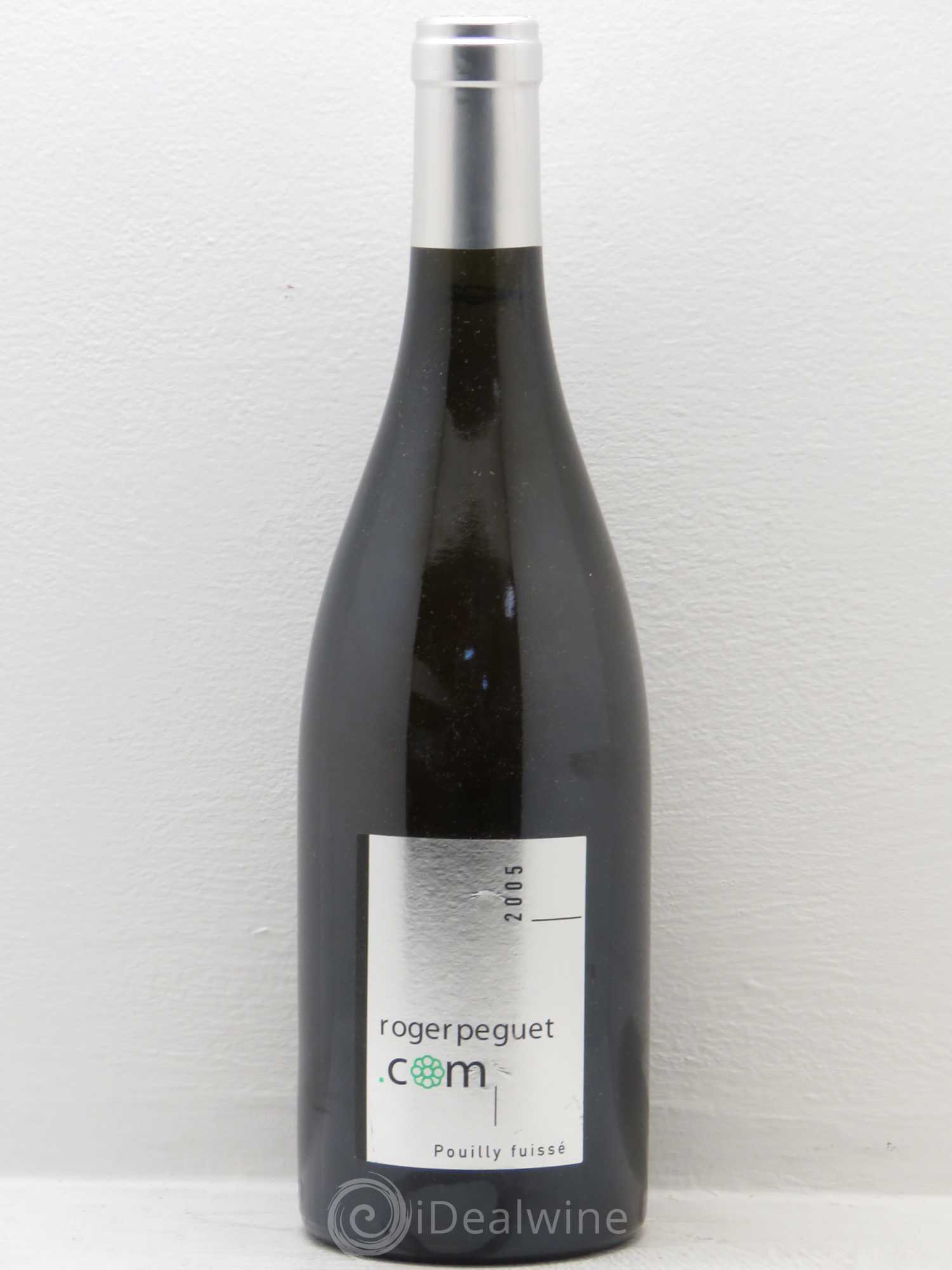 Pouilly-Fuissé Roger Péguet 2005 - Lot de 1 bouteille - 0
