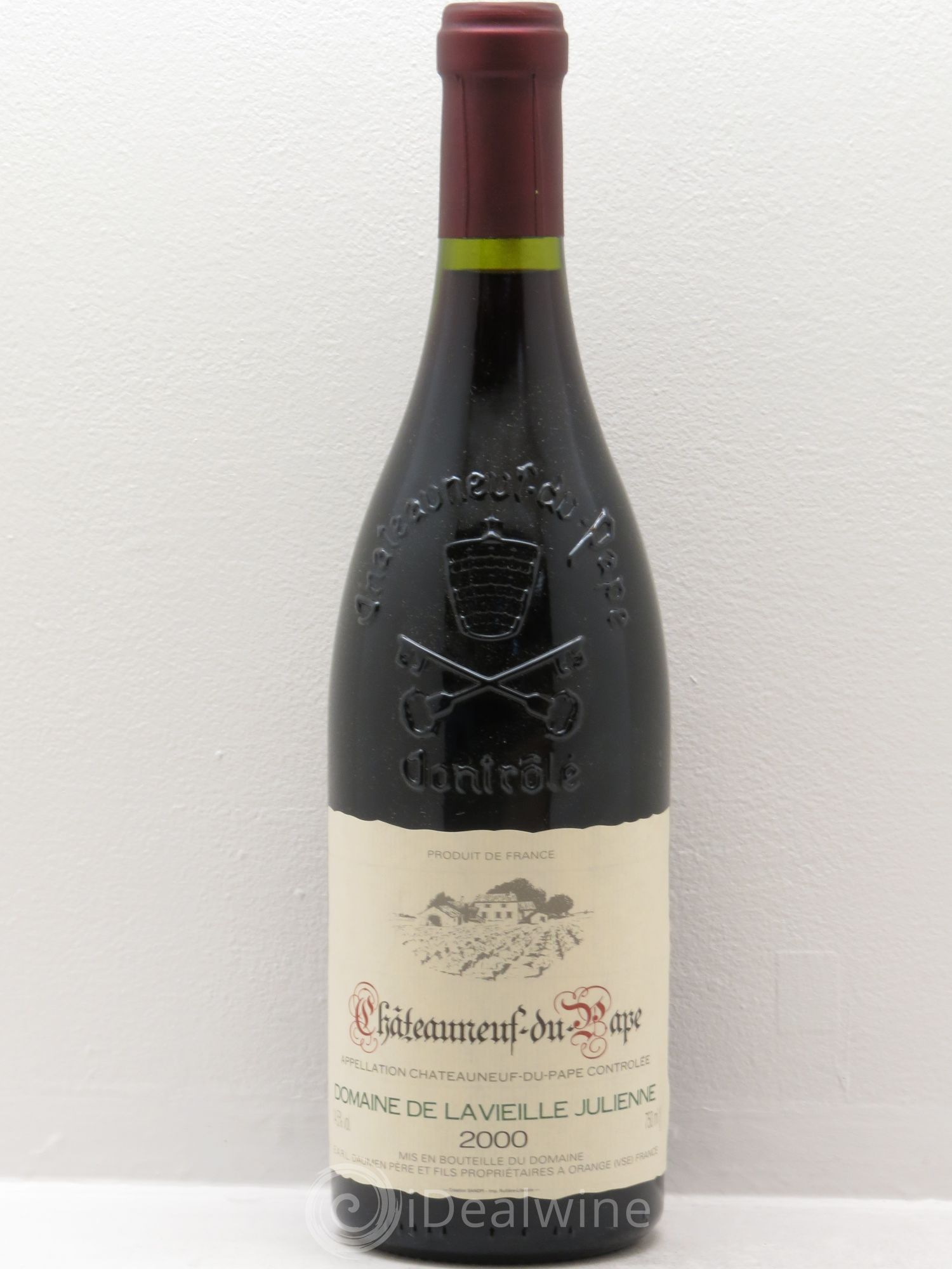 Châteauneuf-du-Pape Vieille Julienne (Domaine de la) Jean-Paul Daumen 2000 - Lot de 1 bouteille - 0