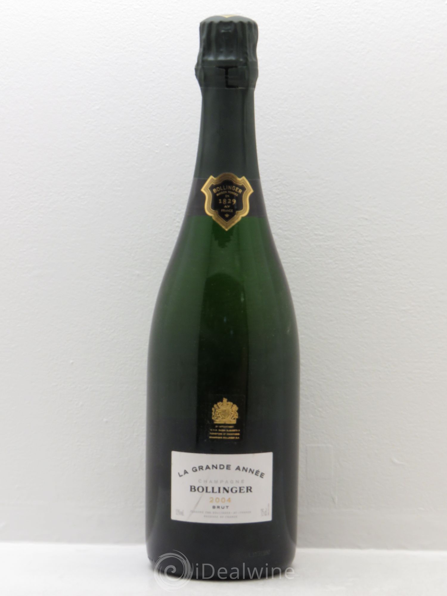 La Grande Année Brut Bollinger 2004 - Lot de 1 bouteille - 0