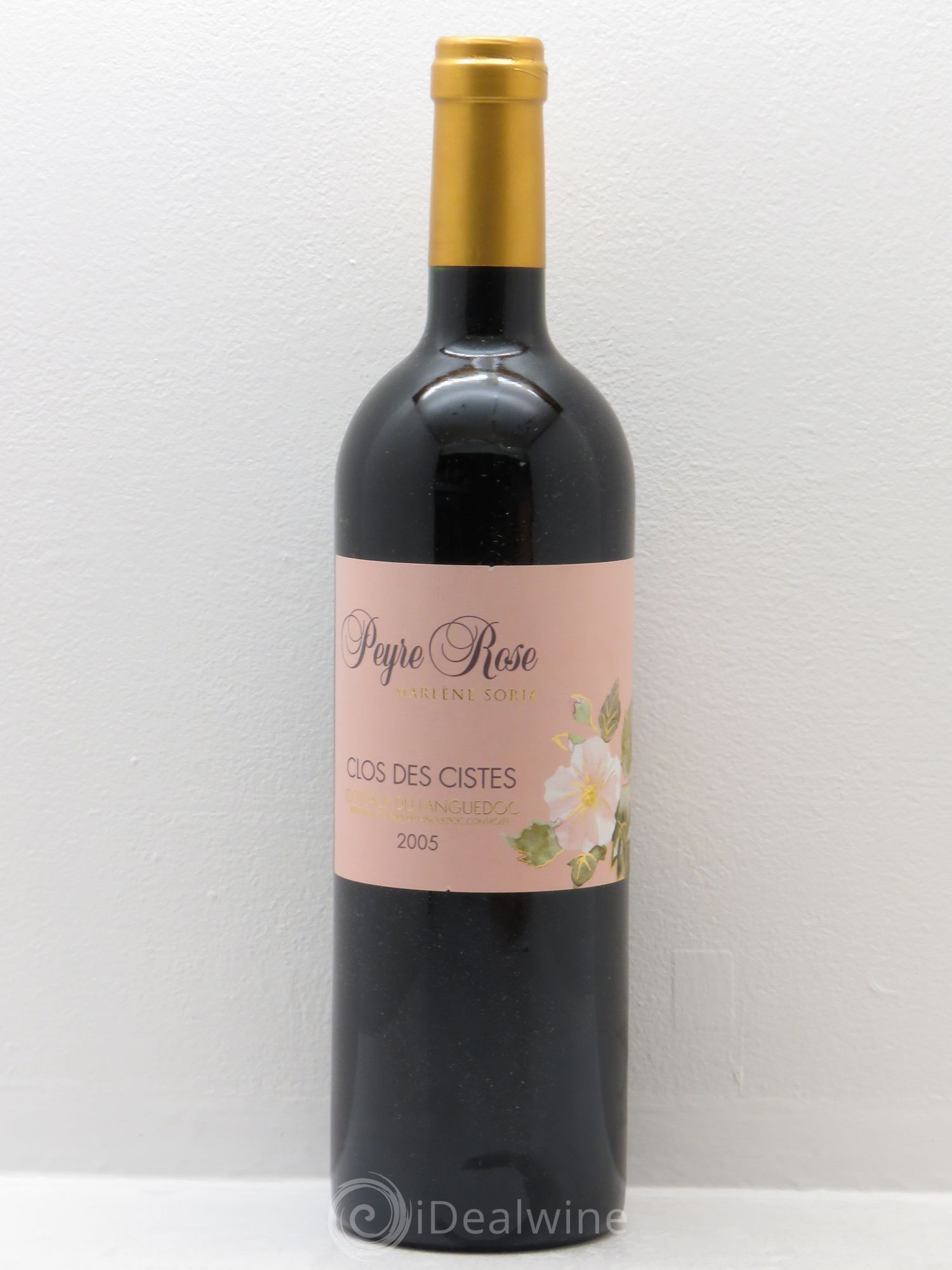 Vin de France (anciennement Coteaux du Languedoc) Domaine Peyre Rose Les Cistes Marlène Soria 2005 - Lot de 1 bouteille - 0