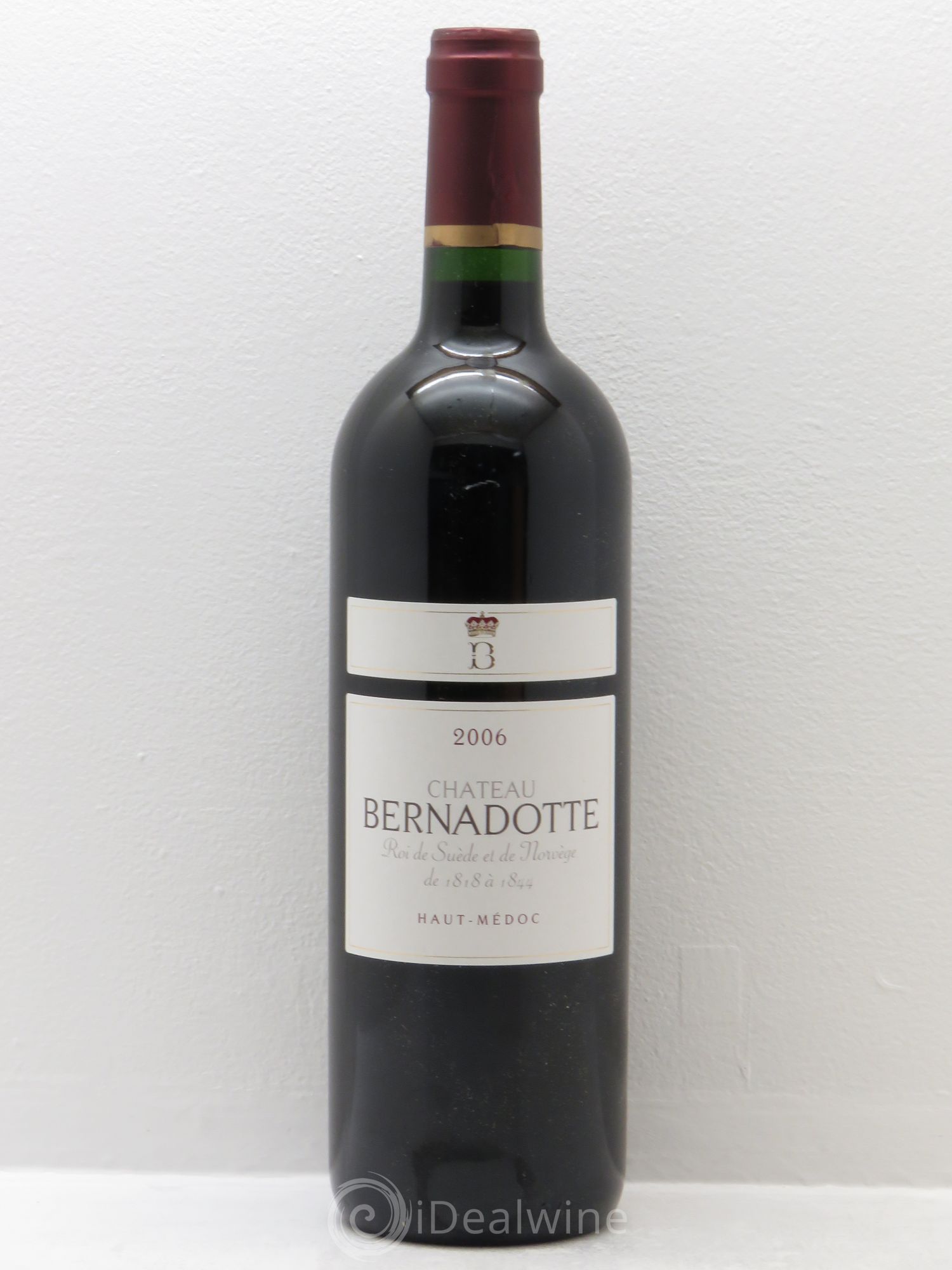 Château Bernadotte 2006 - Lot de 1 bouteille - 0