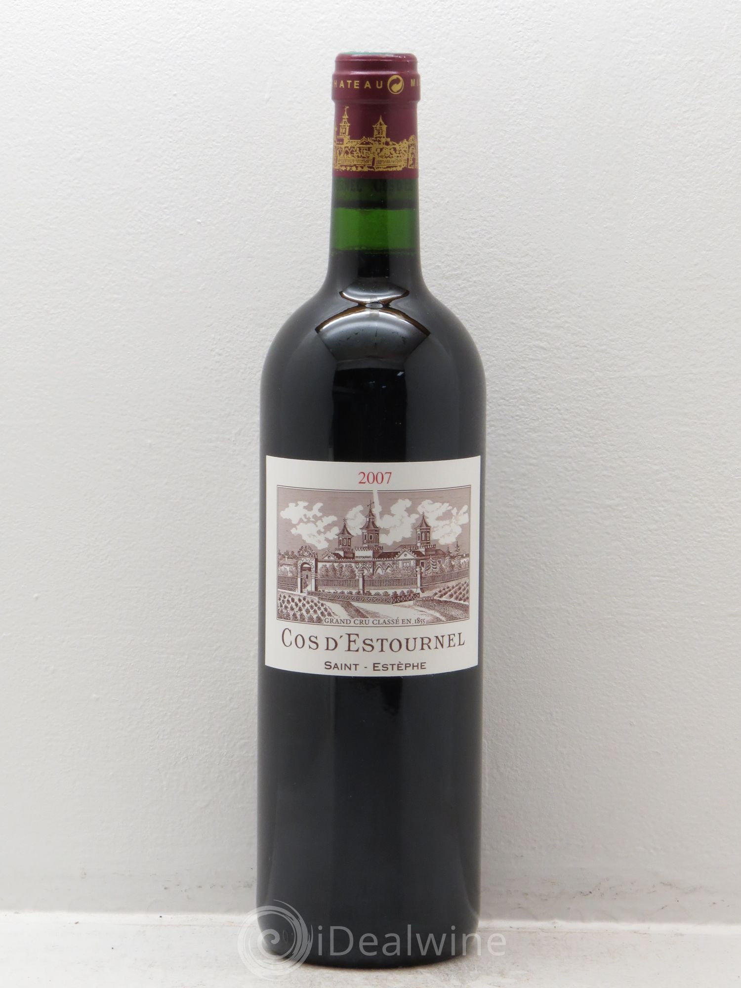 Cos d'Estournel 2ème Grand Cru Classé 2007 - Lot de 1 bouteille - 0