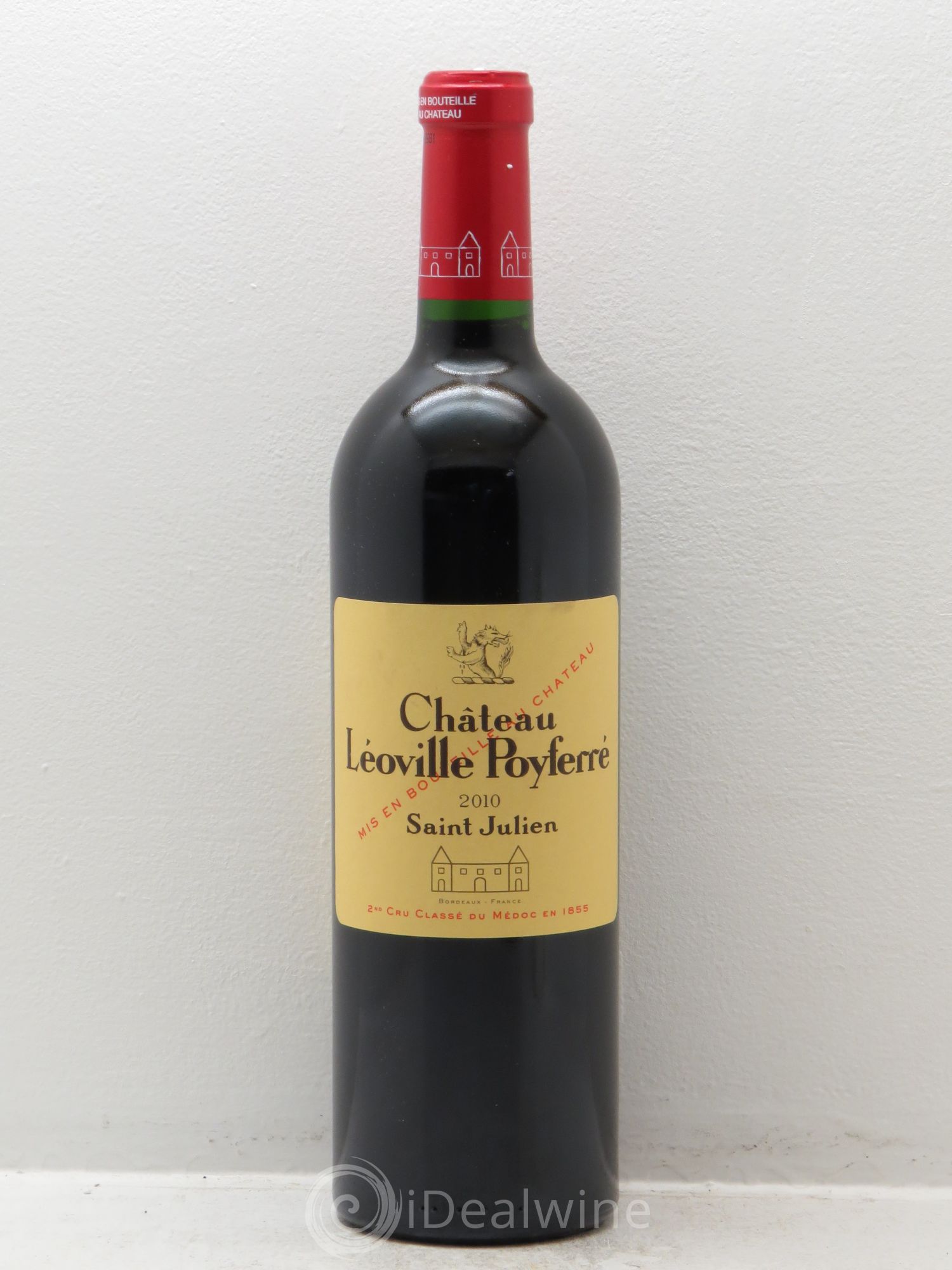 Château Léoville Poyferré 2ème Grand Cru Classé 2010 - Lot de 1 bouteille - 0