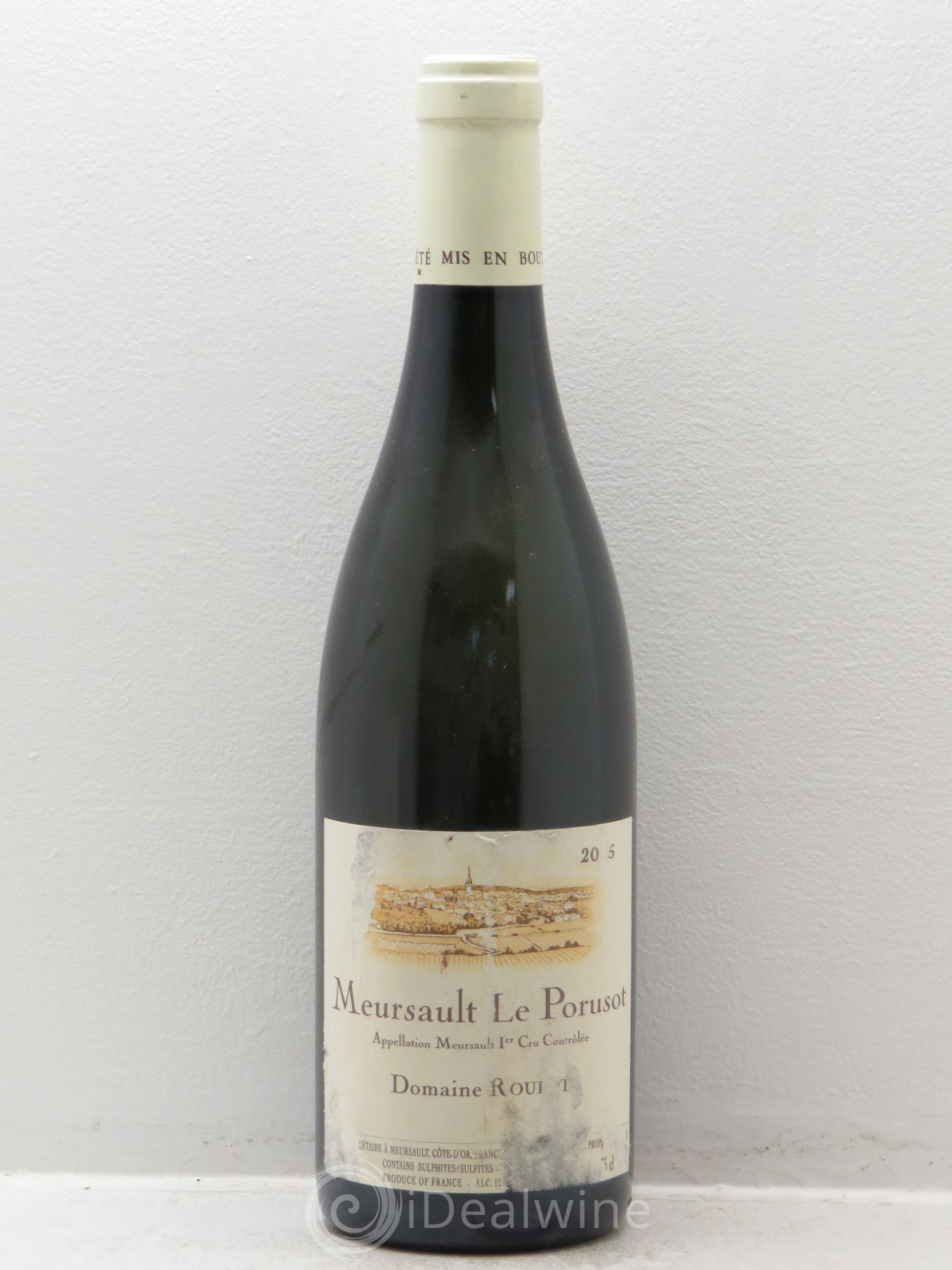 Meursault 1er Cru Le Porusot Roulot (Domaine) 2005 - Lot de 1 bouteille - 0