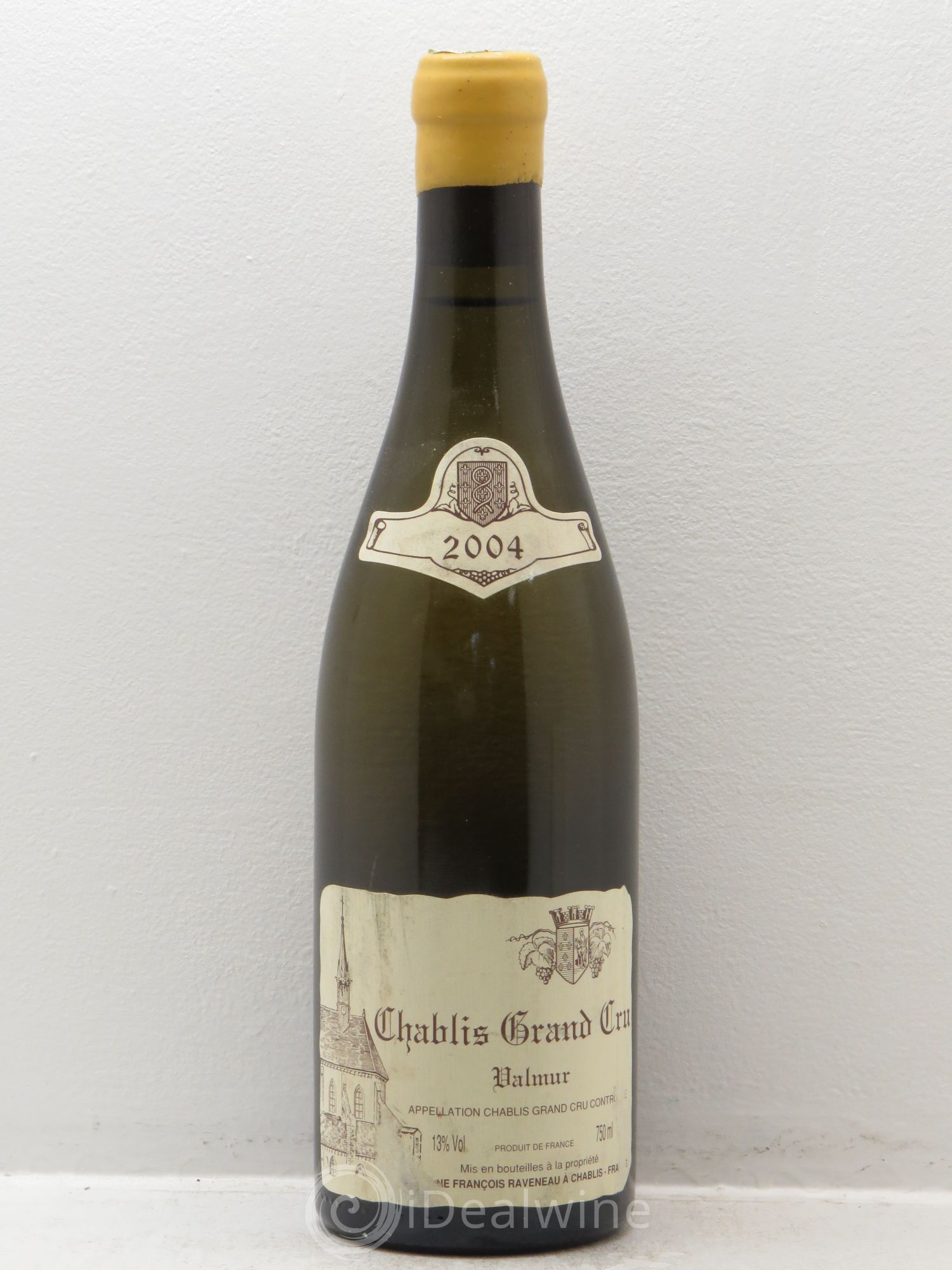 Chablis Grand Cru Valmur Raveneau (Domaine) 2004 - Lot de 1 bouteille - 0