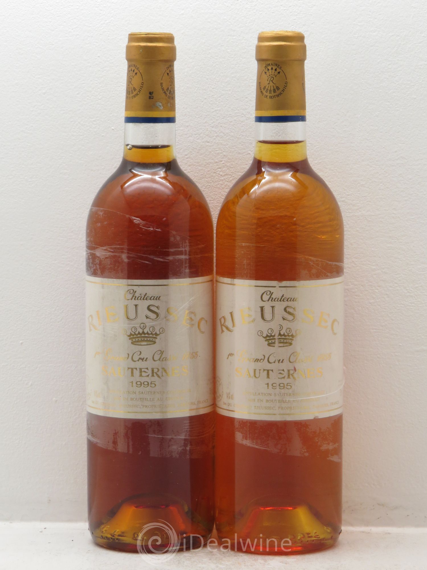 Château Rieussec 1er Grand Cru Classé 1995 - Lotto di 2 bottiglie - 0