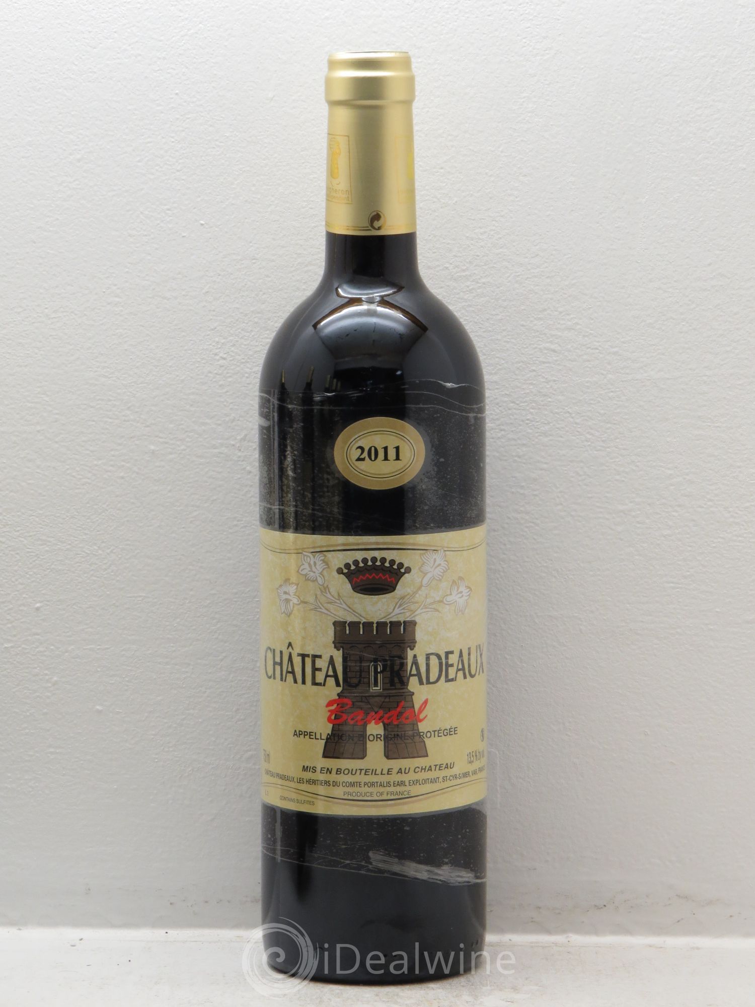 Bandol Château Pradeaux Famille Portalis 2011 - Lot de 6 bouteilles - 0