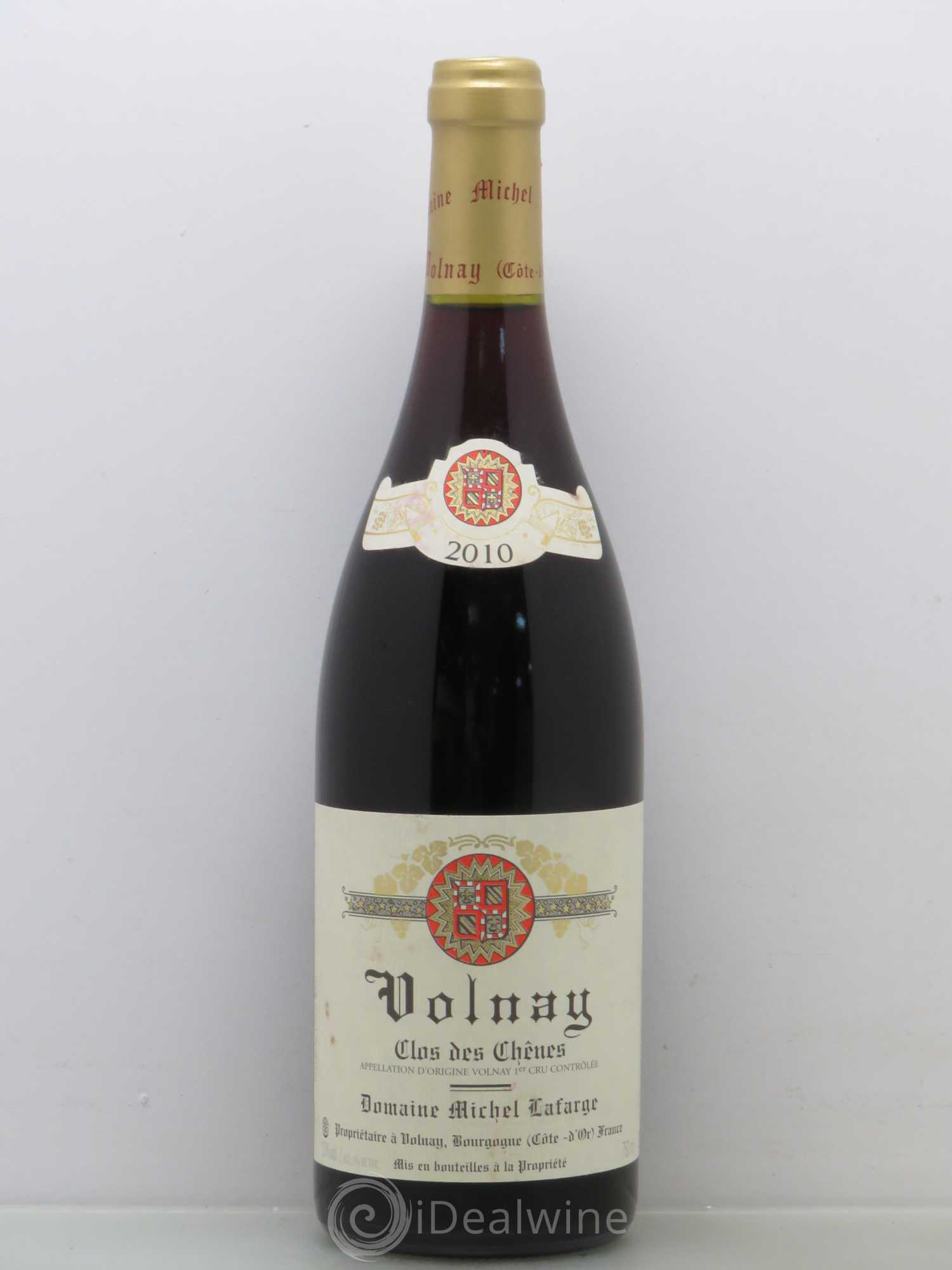 Volnay 1er Cru Clos des Chênes Lafarge (Domaine) 2010 - Lot de 1 bouteille - 0