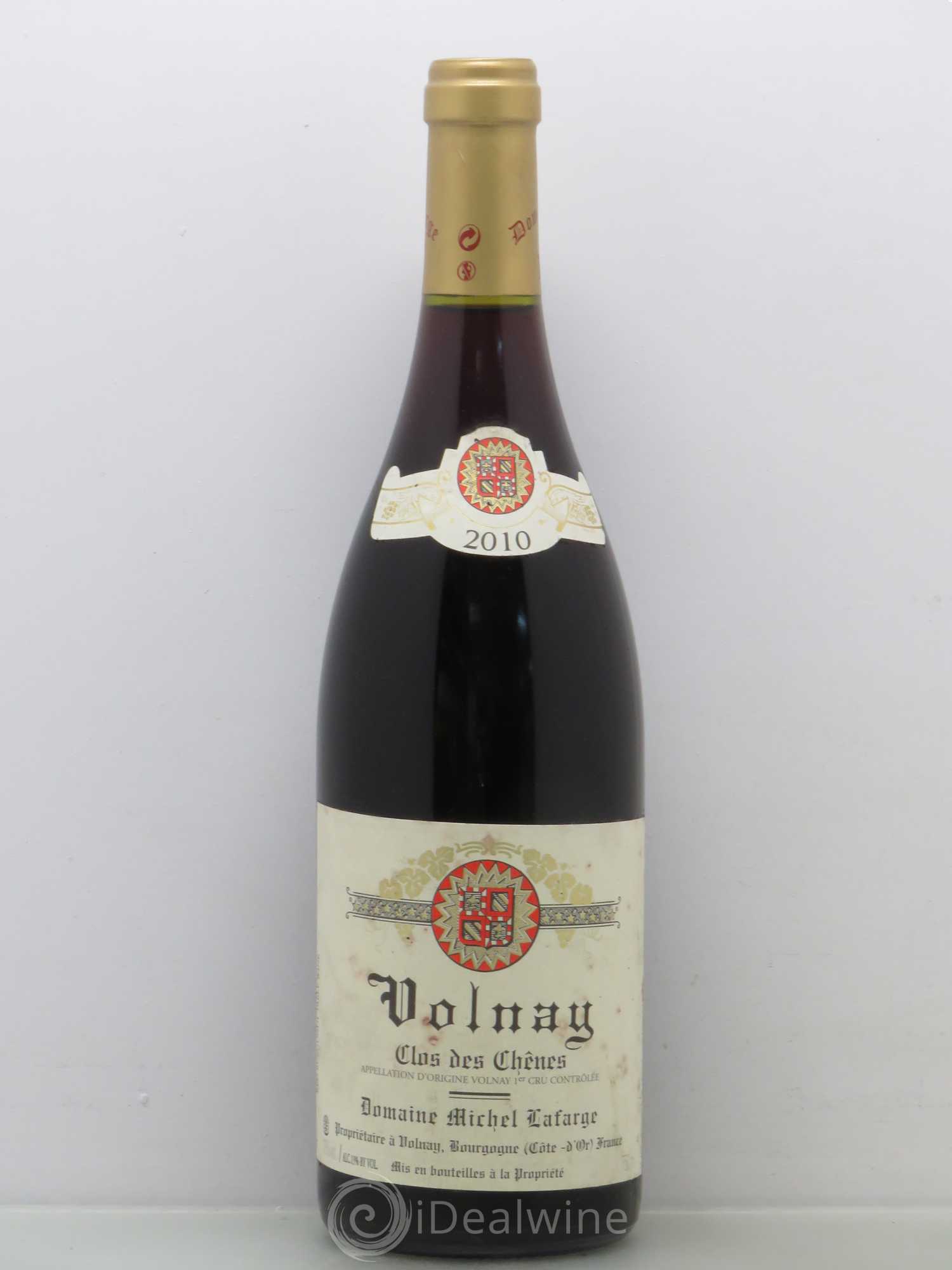 Volnay 1er Cru Clos des Chênes Lafarge (Domaine) 2010 - Lot de 1 bouteille - 0