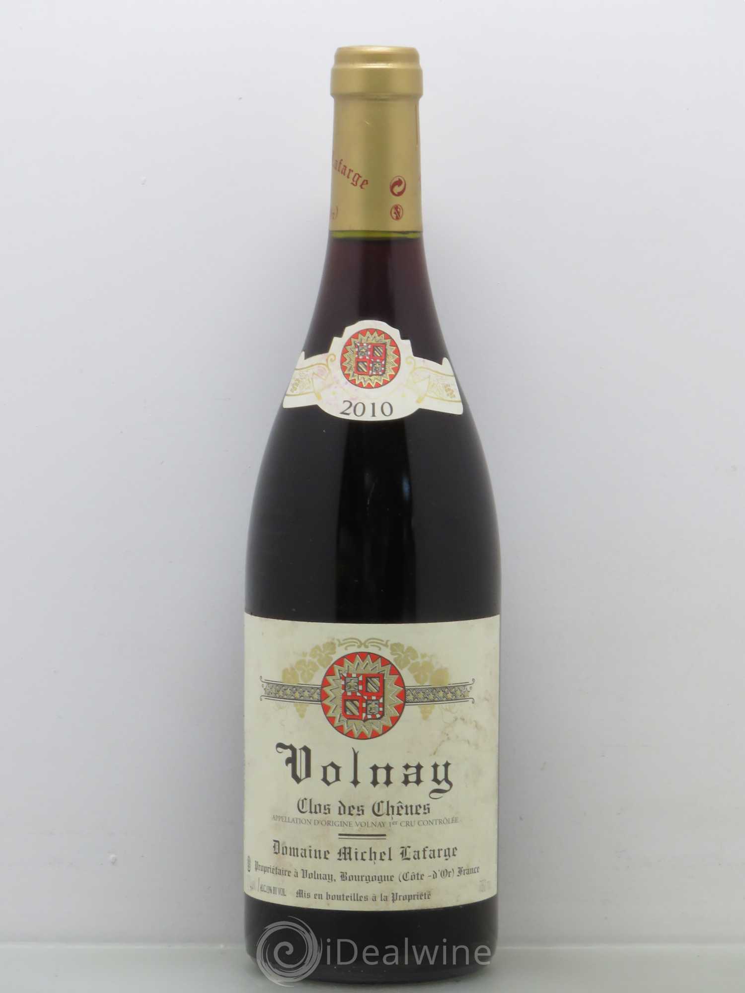 Volnay 1er Cru Clos des Chênes Lafarge (Domaine) 2010 - Lot de 1 bouteille - 0