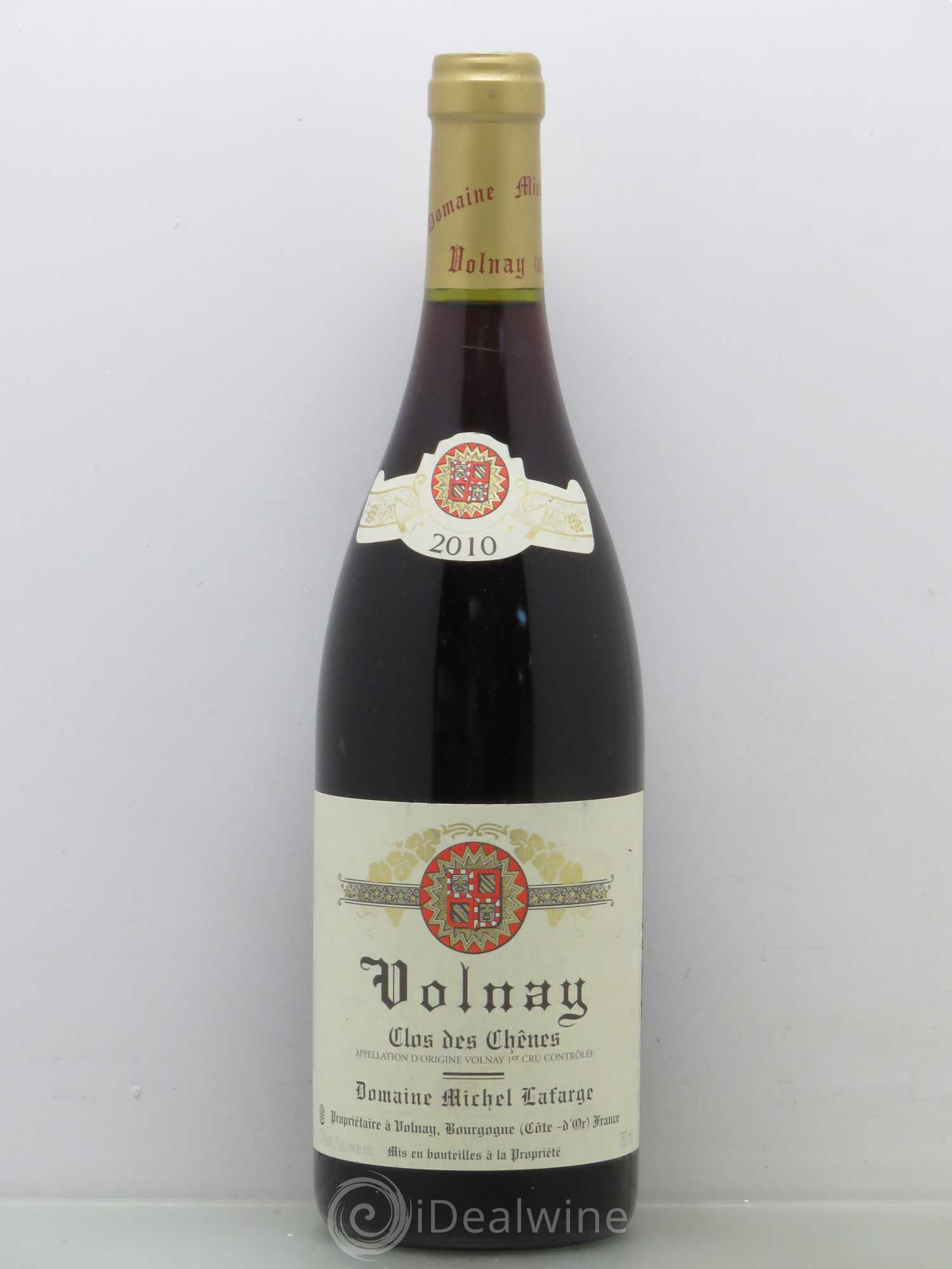 Volnay 1er Cru Clos des Chênes Lafarge (Domaine) 2010 - Lot de 1 bouteille - 0