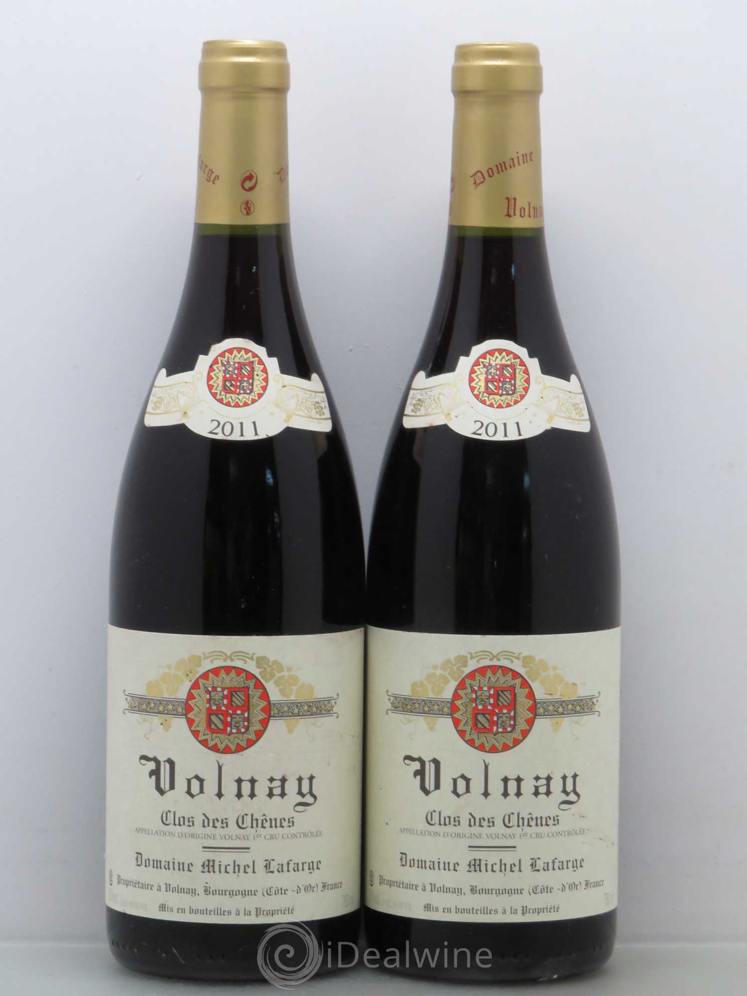 Volnay 1er Cru Clos des Chênes Lafarge (Domaine) 2011 - Lot de 2 bouteilles - 0