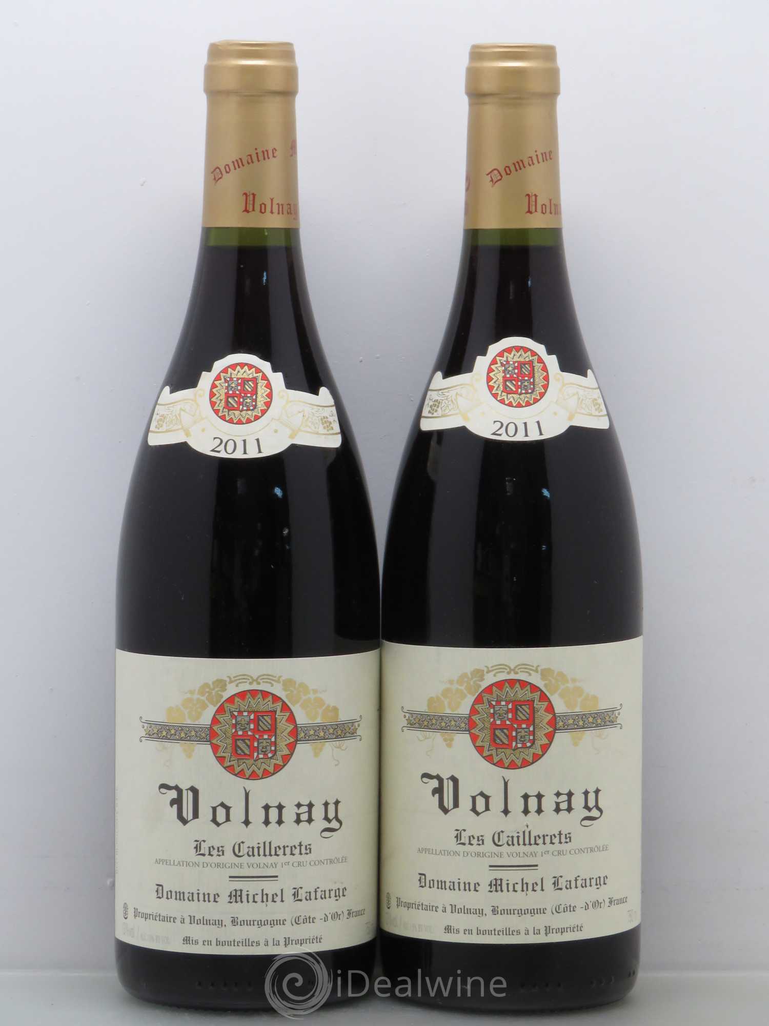 Volnay 1er Cru Les Caillerets Lafarge (Domaine) 2011 - Lot de 2 bouteilles - 0