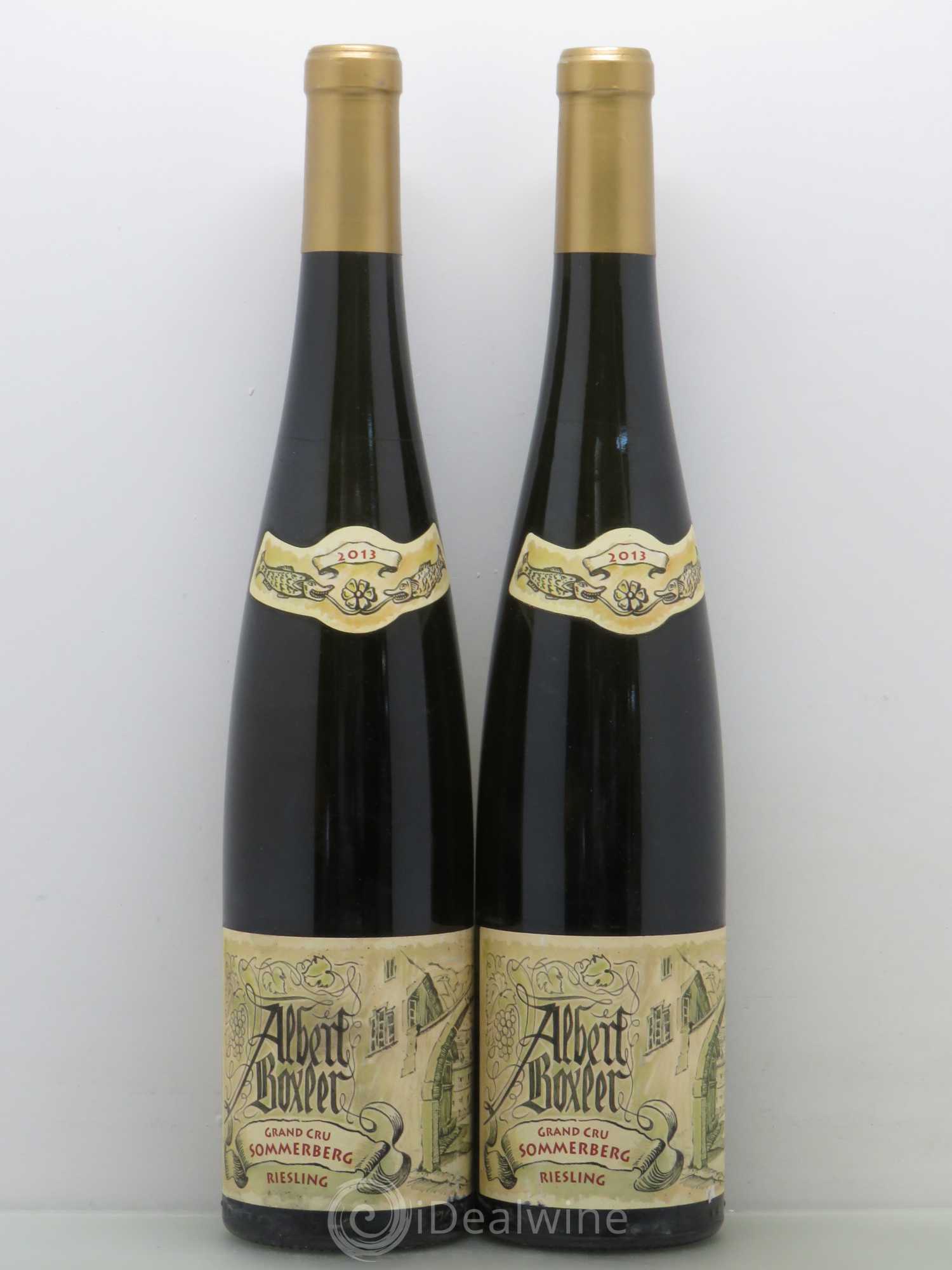 Riesling Sommerberg Grand Cru Albert Boxler 2013 - Posten von 2 Flaschen - 0