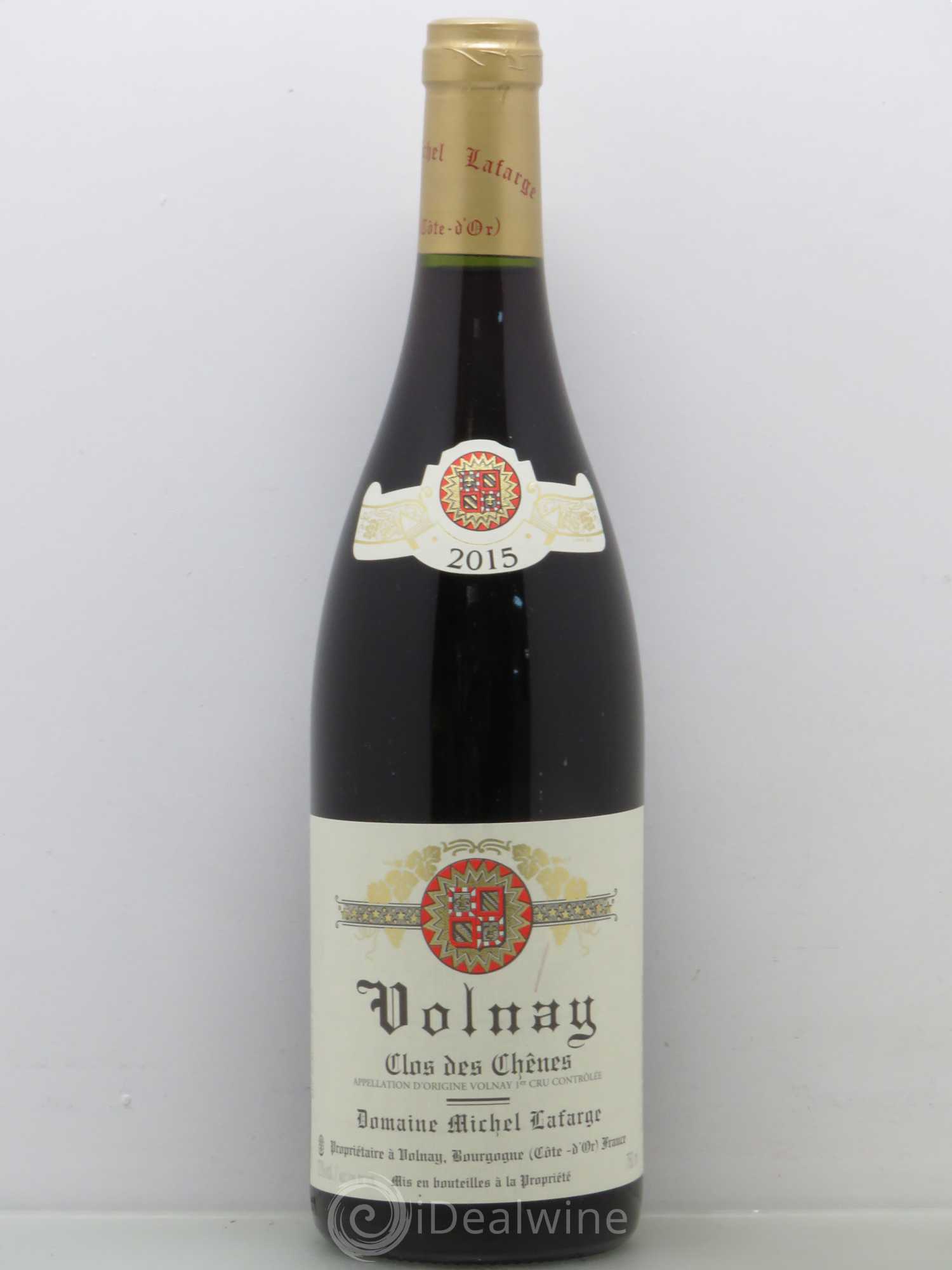Volnay 1er Cru Clos des Chênes Lafarge (Domaine) 2015 - Lot de 1 bouteille - 0