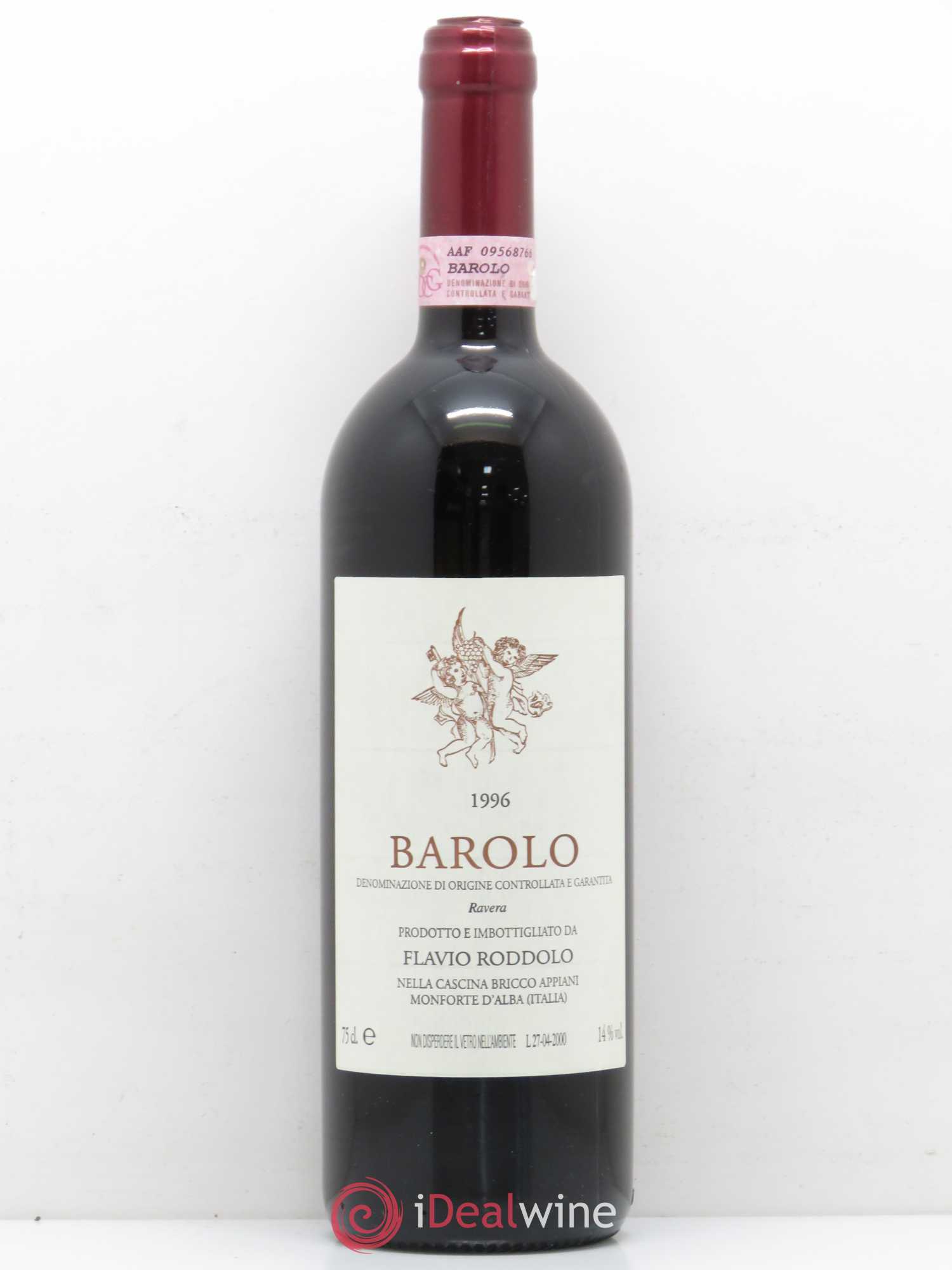 Barolo DOCG Flávio roddolo 1996 - Lotto di 1 bottiglia - 0