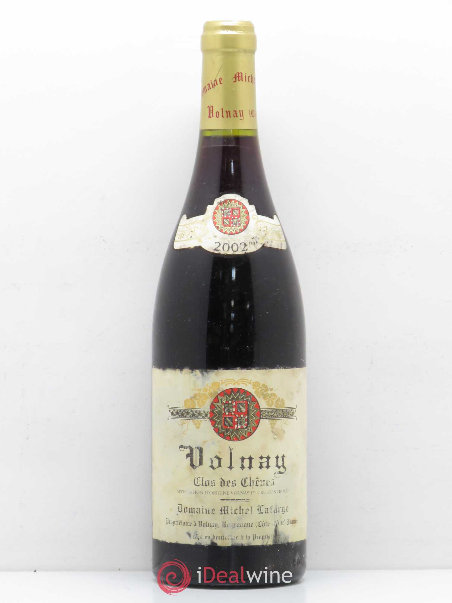 Volnay 1er Cru Clos des Chênes Lafarge (Domaine) 2002 - Lot de 1 bouteille - 0