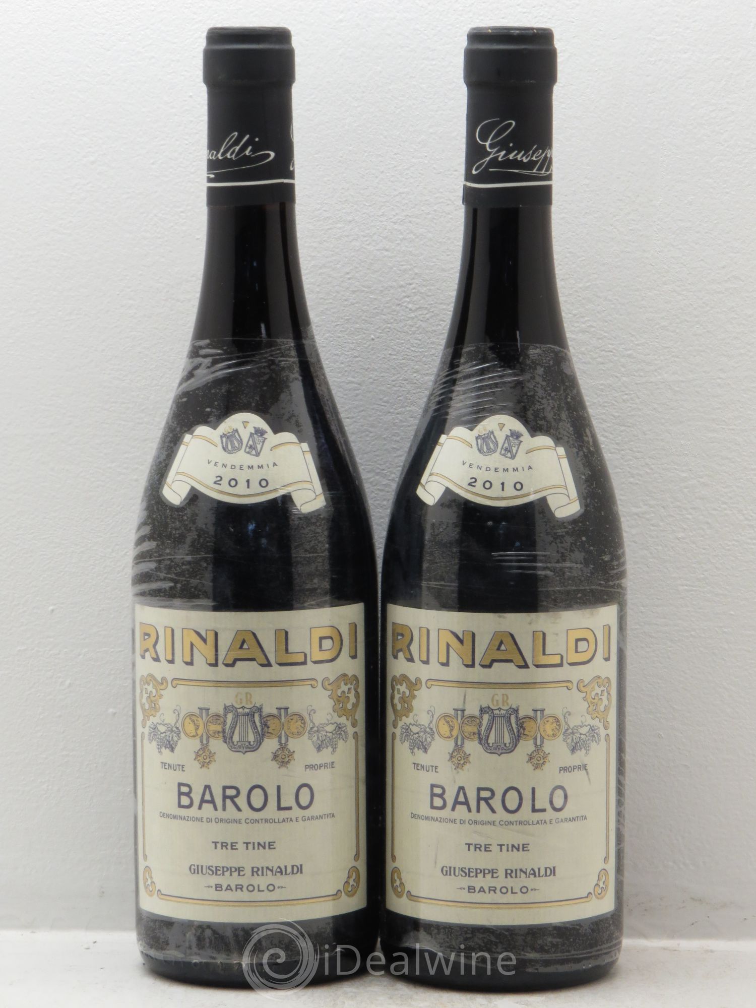 Barolo Tre Tine Giuseppe Rinaldi 2010 - Posten von 2 Flaschen - 0