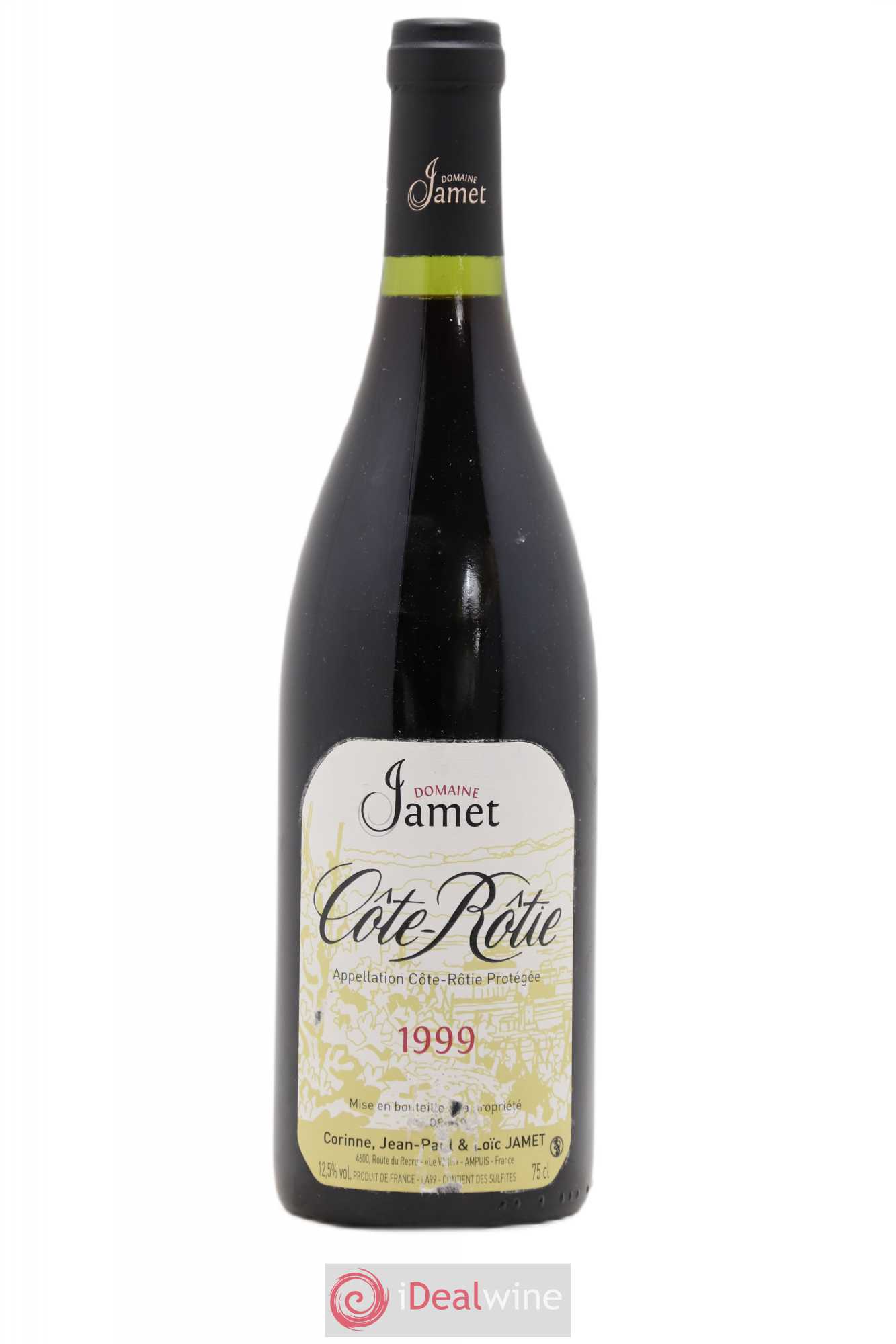 Côte-Rôtie Jamet (Domaine) 1999 - Lot de 1 bouteille - 0