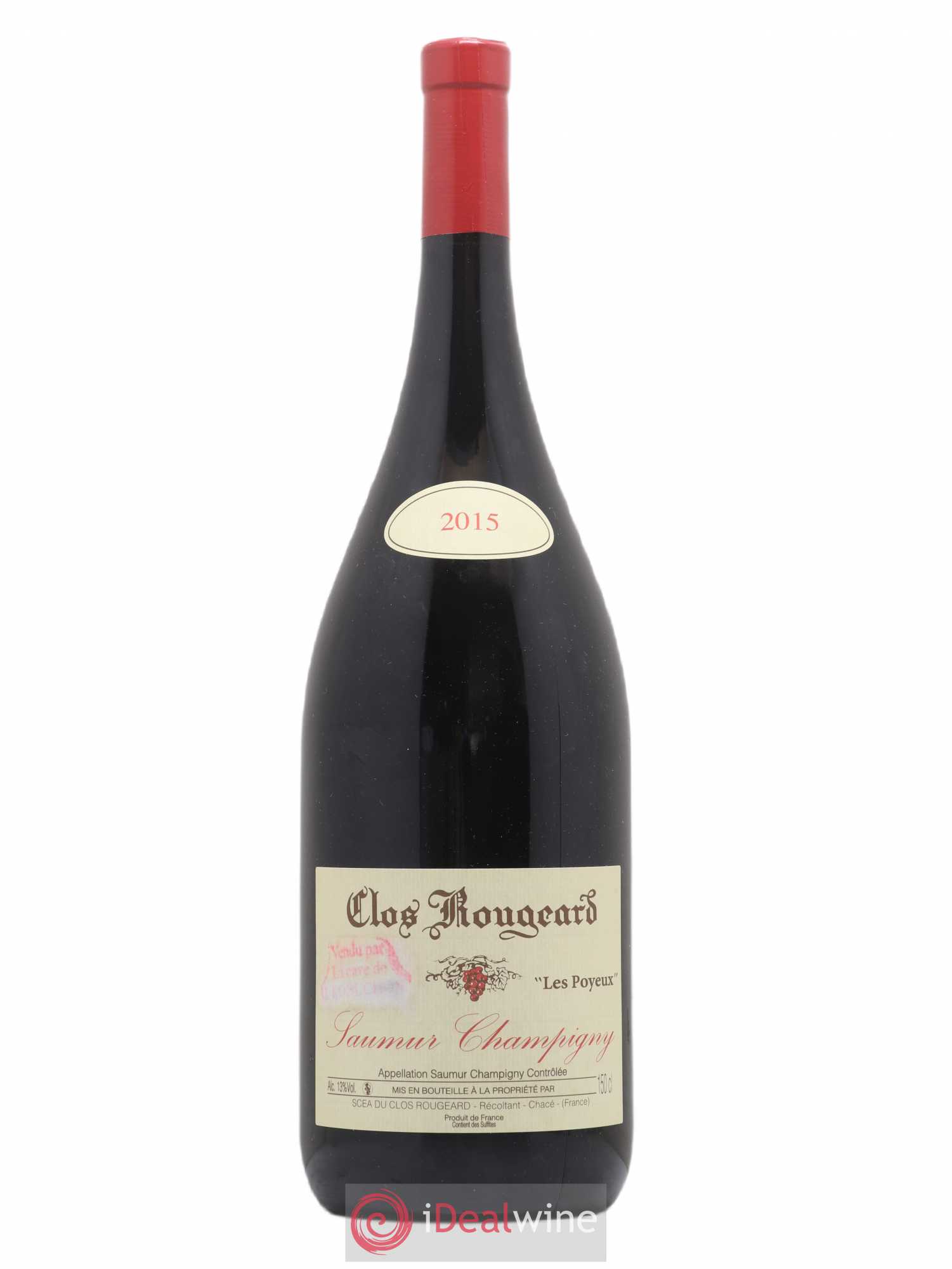 Saumur-Champigny Les Poyeux Clos Rougeard 2015 - Lot de 1 magnum - 0