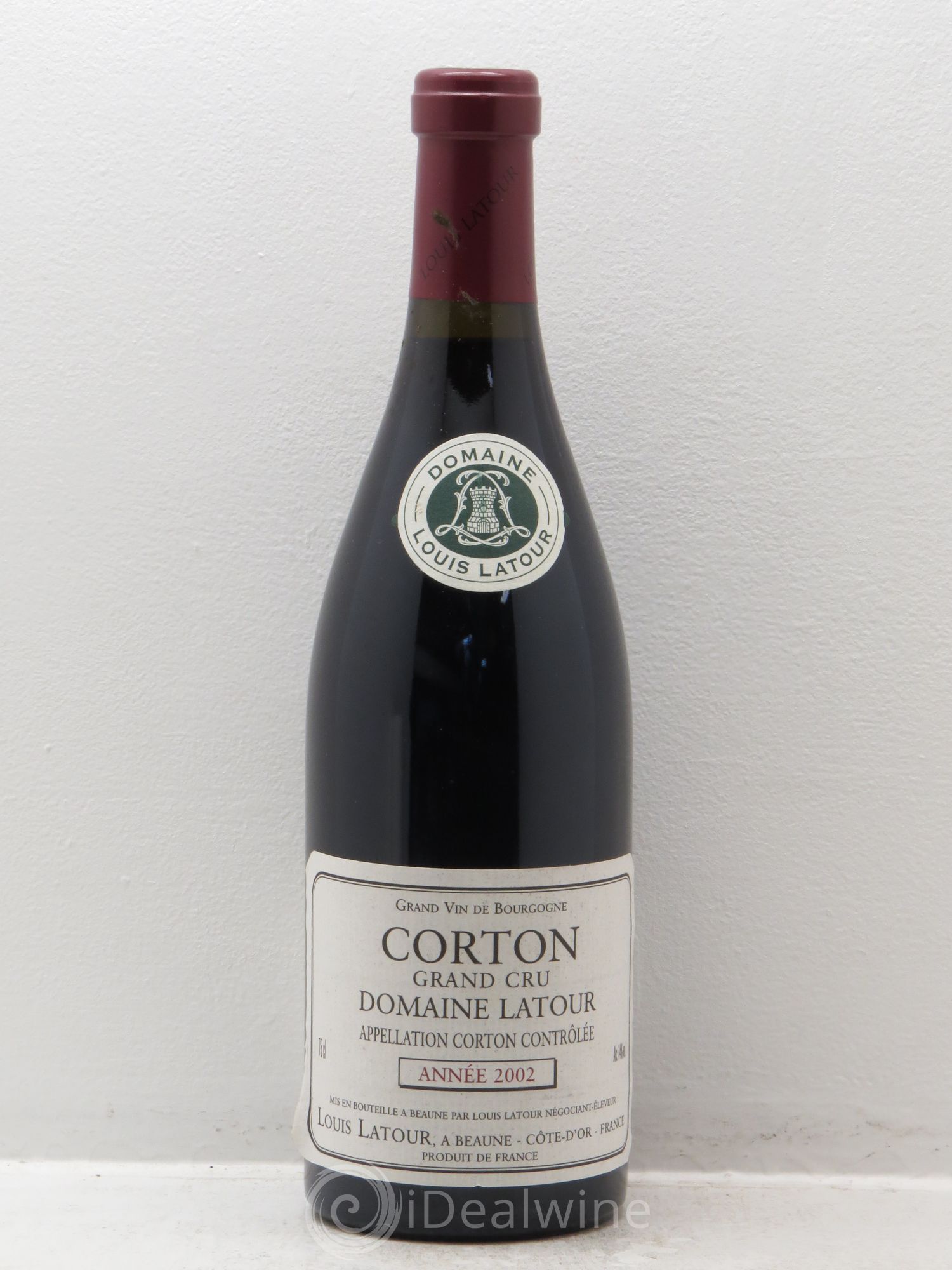 Corton Grand Cru Louis Latour 2002 - Lot de 1 bouteille - 0