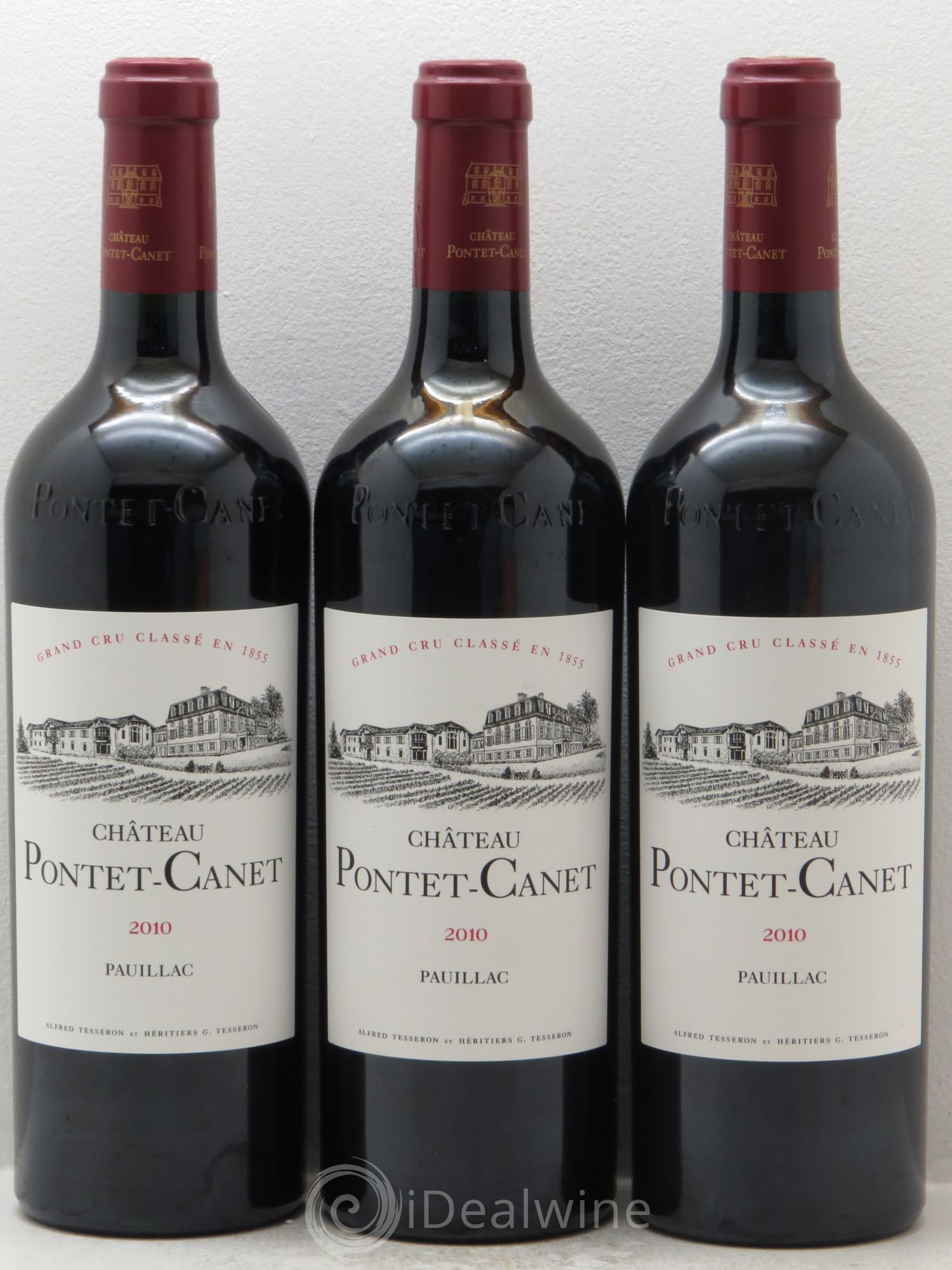 Château Pontet Canet 5ème Grand Cru Classé 2010 - Lot de 6 bouteilles - 2